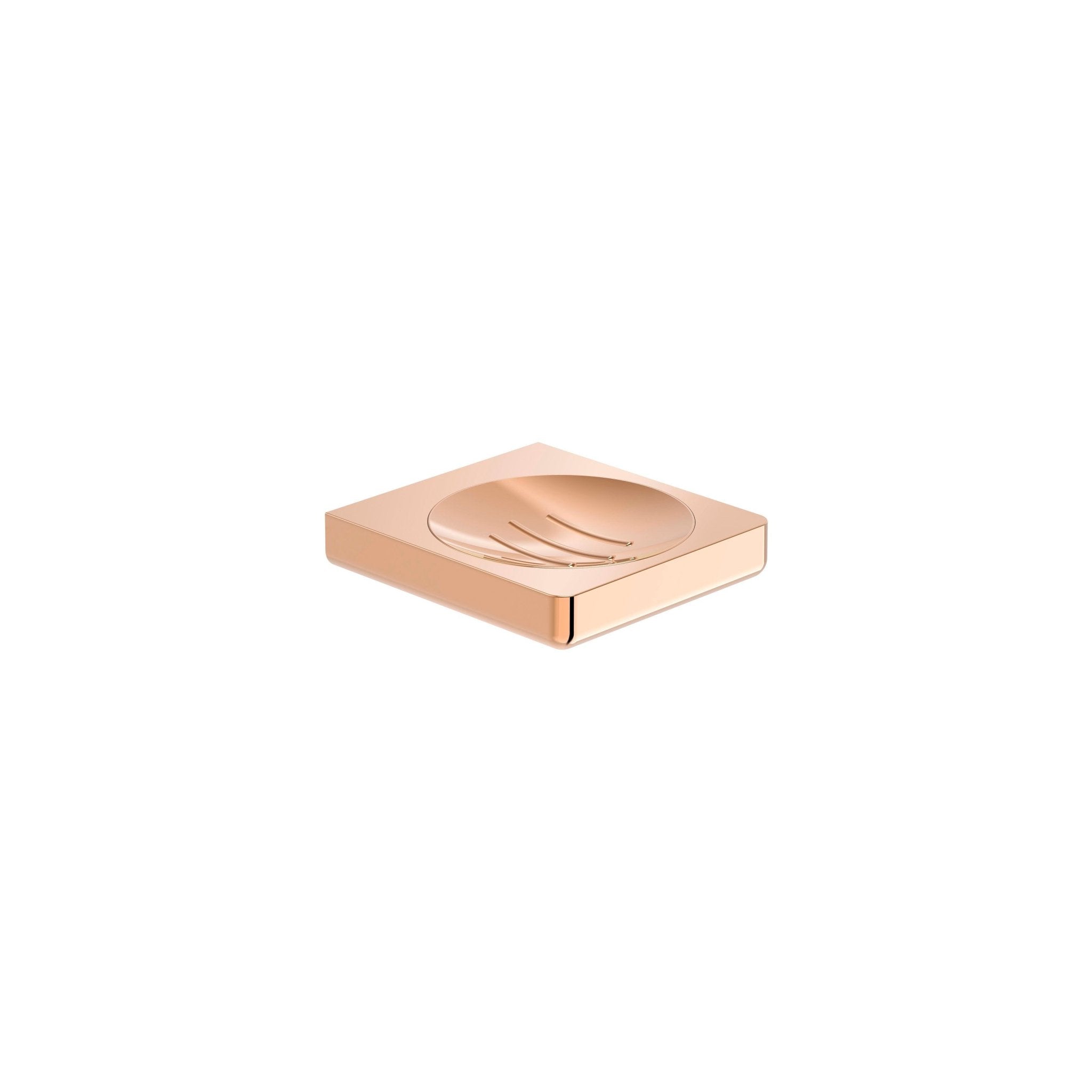Roca - Jabonera de pared Tempo Oro Rosado A817023RG0 - BricoandPool