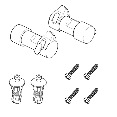 Roca - Kit bisagras asiento In - Tank (AV0009800R) - BricoandPool