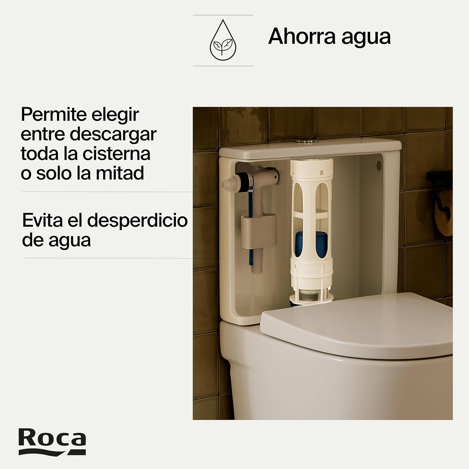 Roca - Kit Mecanismo Descarga AH0003600R - BricoandPool