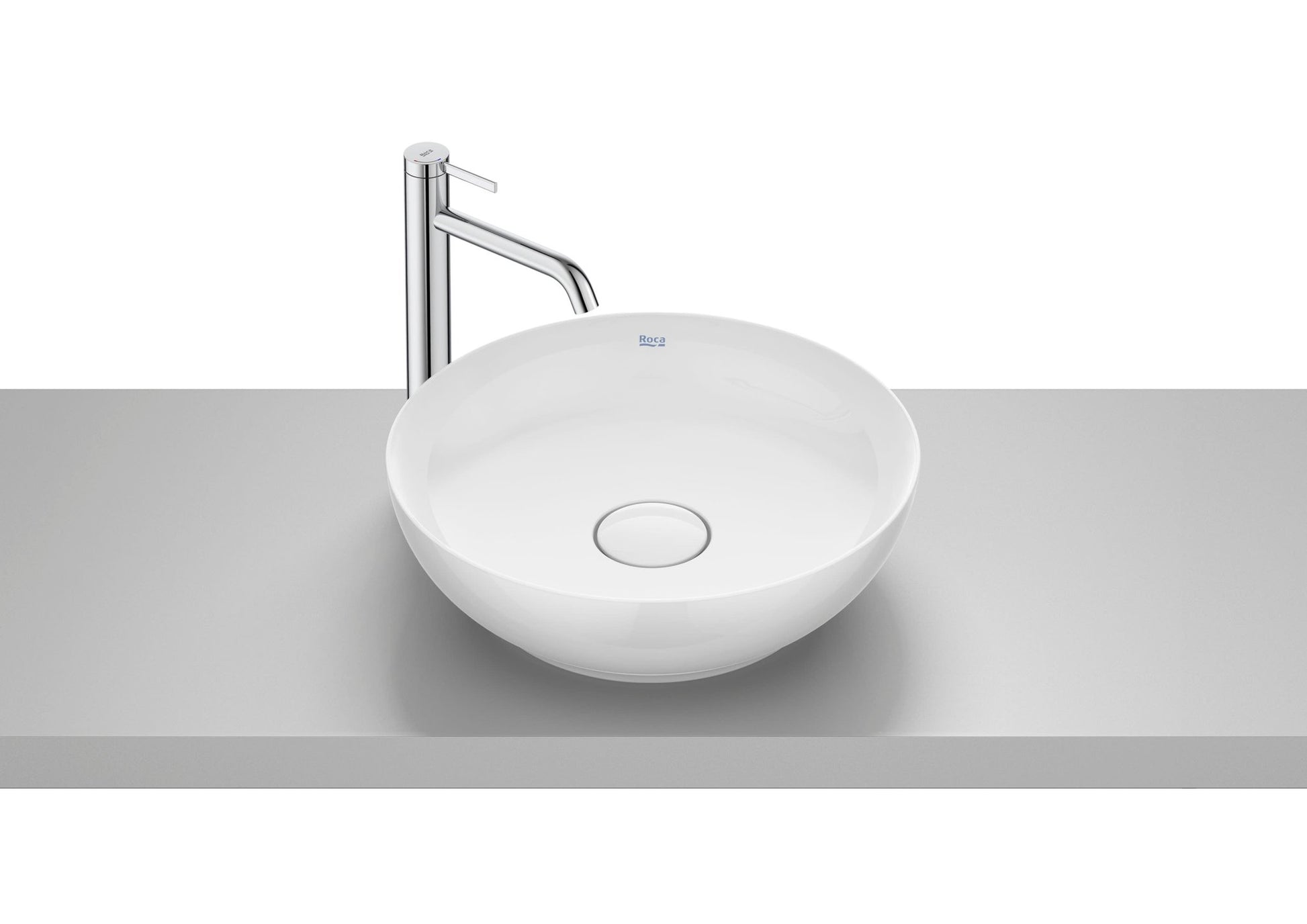 Roca - Lavabo Bol de Fineceramic® de sobre encimera - BricoandPool