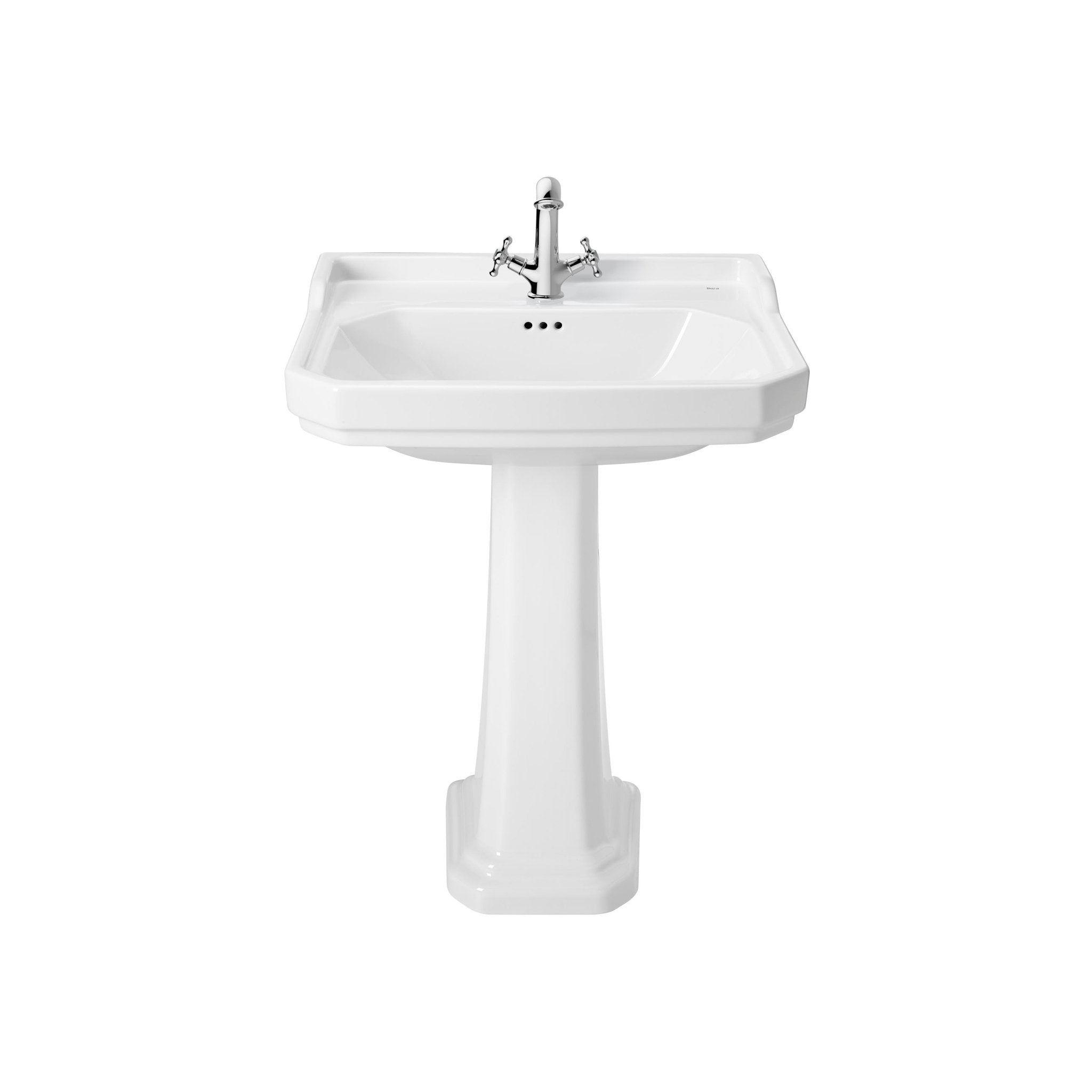 Roca - Lavabo Carmen mural con un orificio - BricoandPool