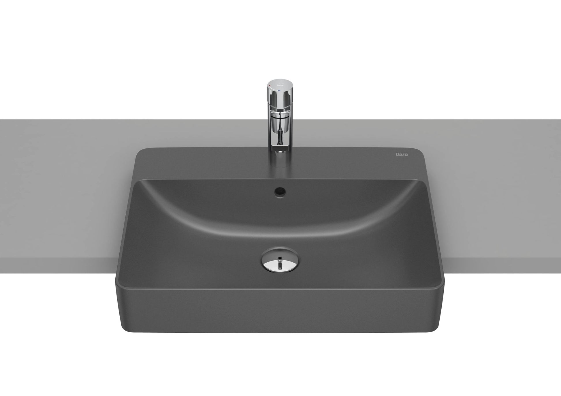 Roca - Lavabo Inspira de Fineceramic® de semiempotrar - BricoandPool