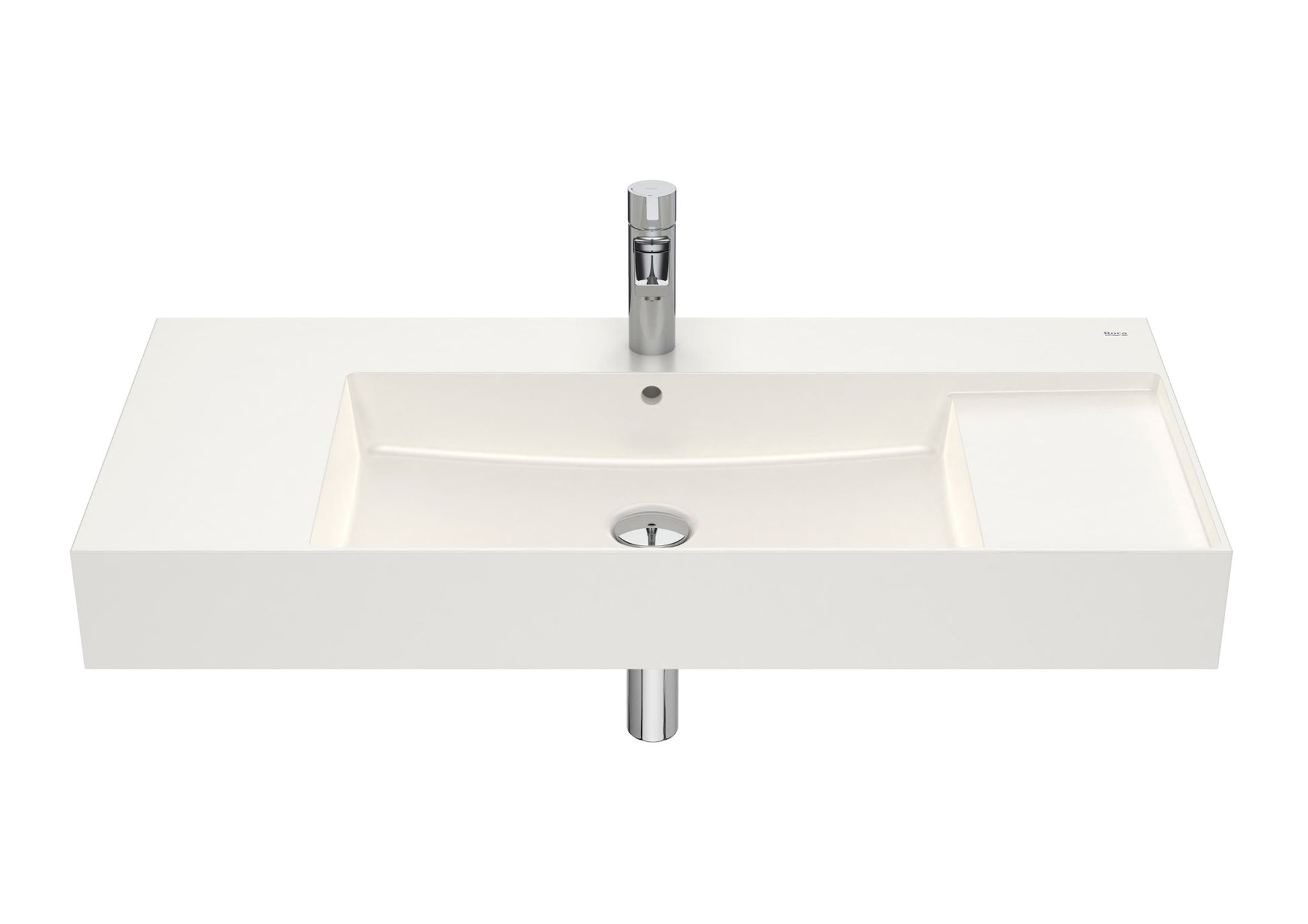 Roca - Lavabo Inspira de Fineceramic® mural - BricoandPool