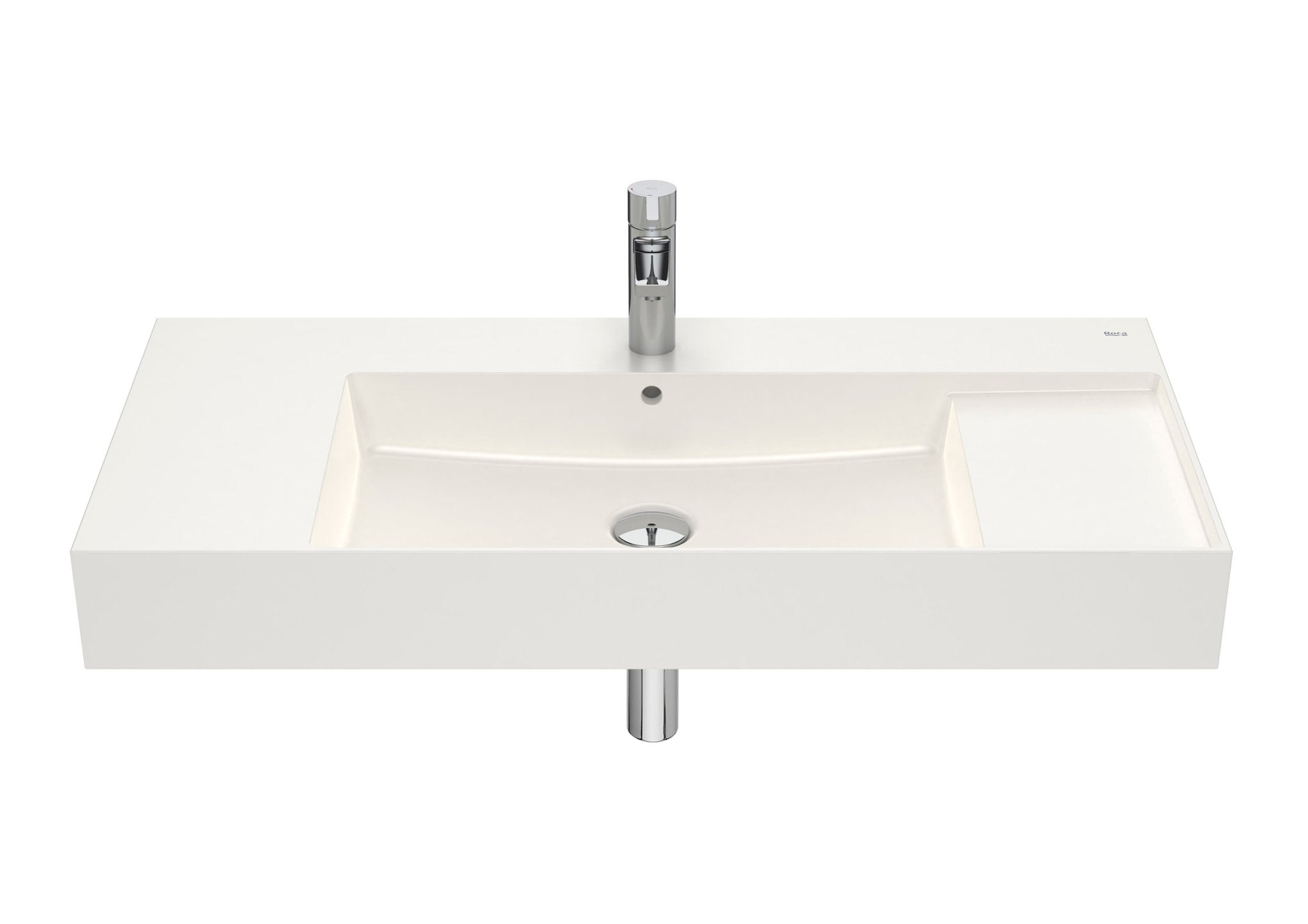 Roca - Lavabo Inspira de Fineceramic® mural - BricoandPool