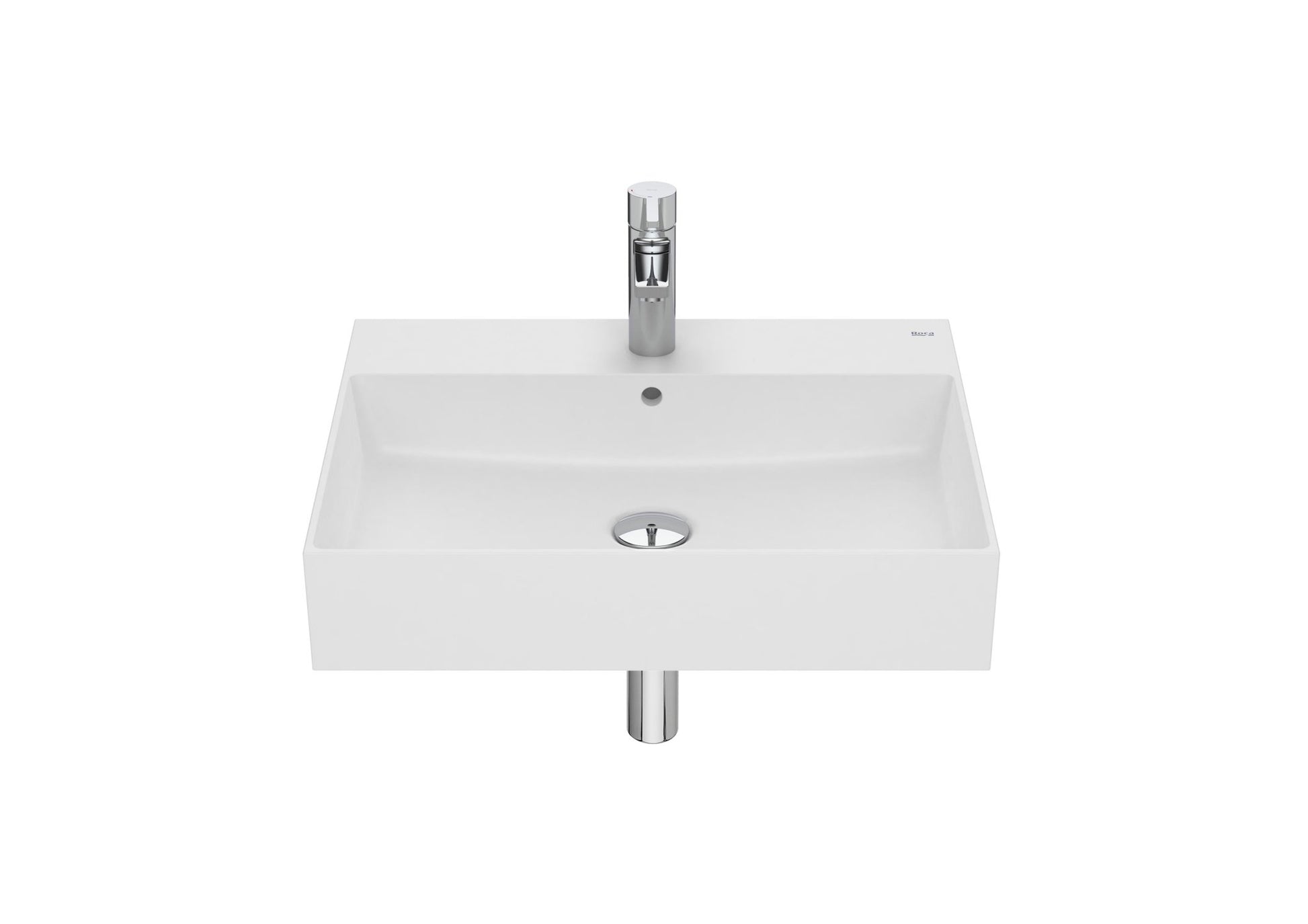 Roca - Lavabo Inspira de Fineceramic® mural - BricoandPool