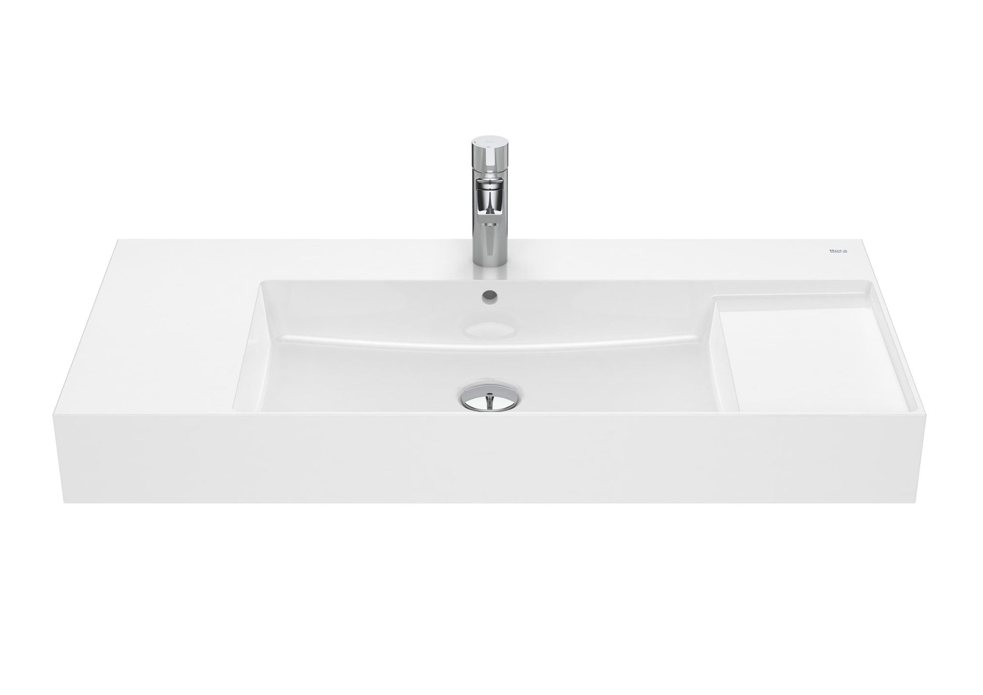 Roca - Lavabo Inspira de Fineceramic® mural - BricoandPool