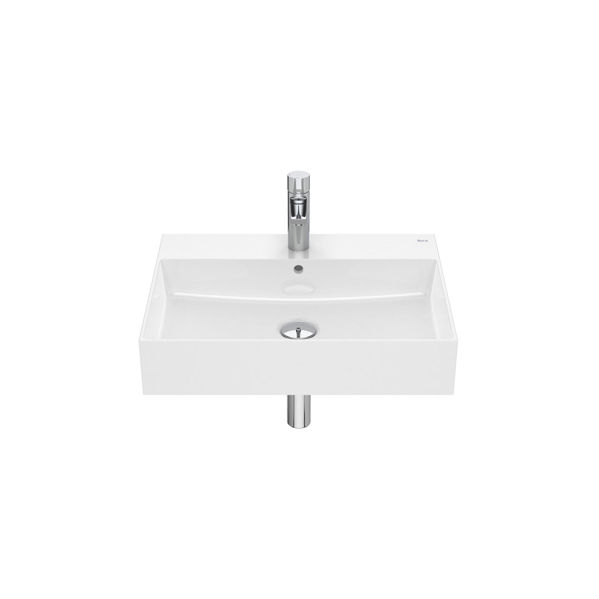 Roca - Lavabo Inspira de Fineceramic® mural - BricoandPool