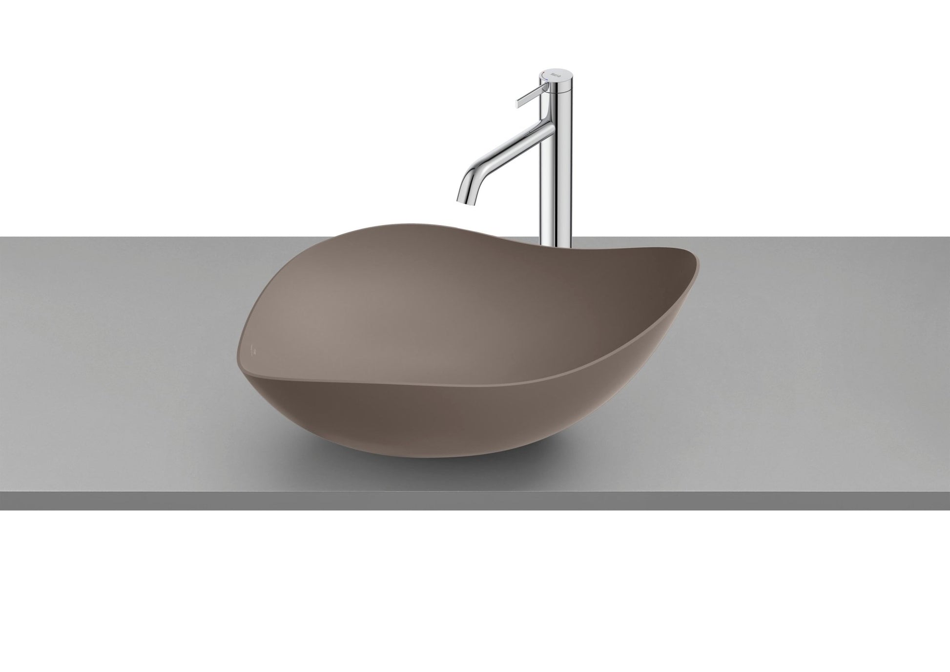 Roca - Lavabo Ohtake de Fineceramic® de sobre encimera - BricoandPool