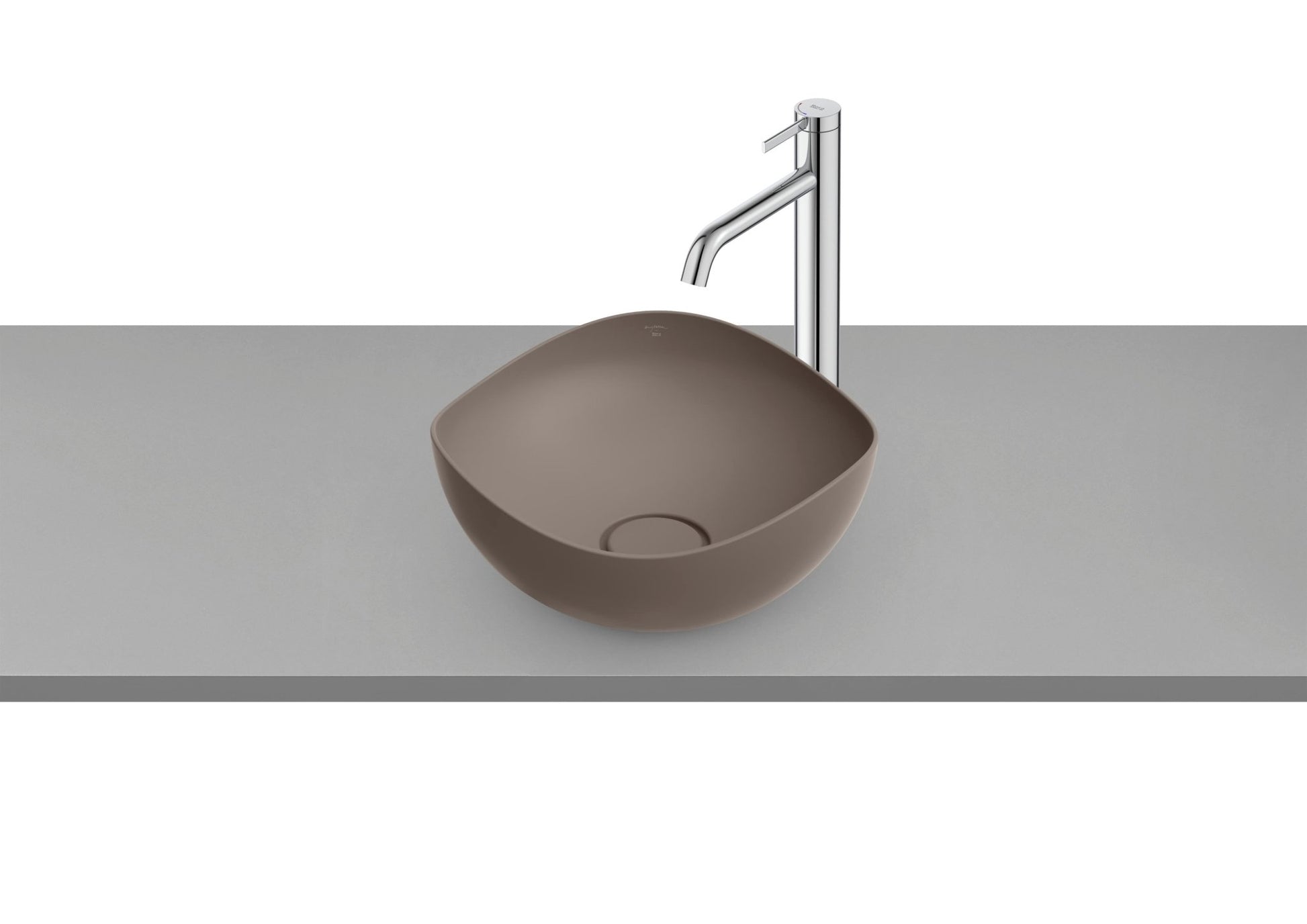 Roca - Lavabo Ohtake de Fineceramic® de sobre encimera - BricoandPool