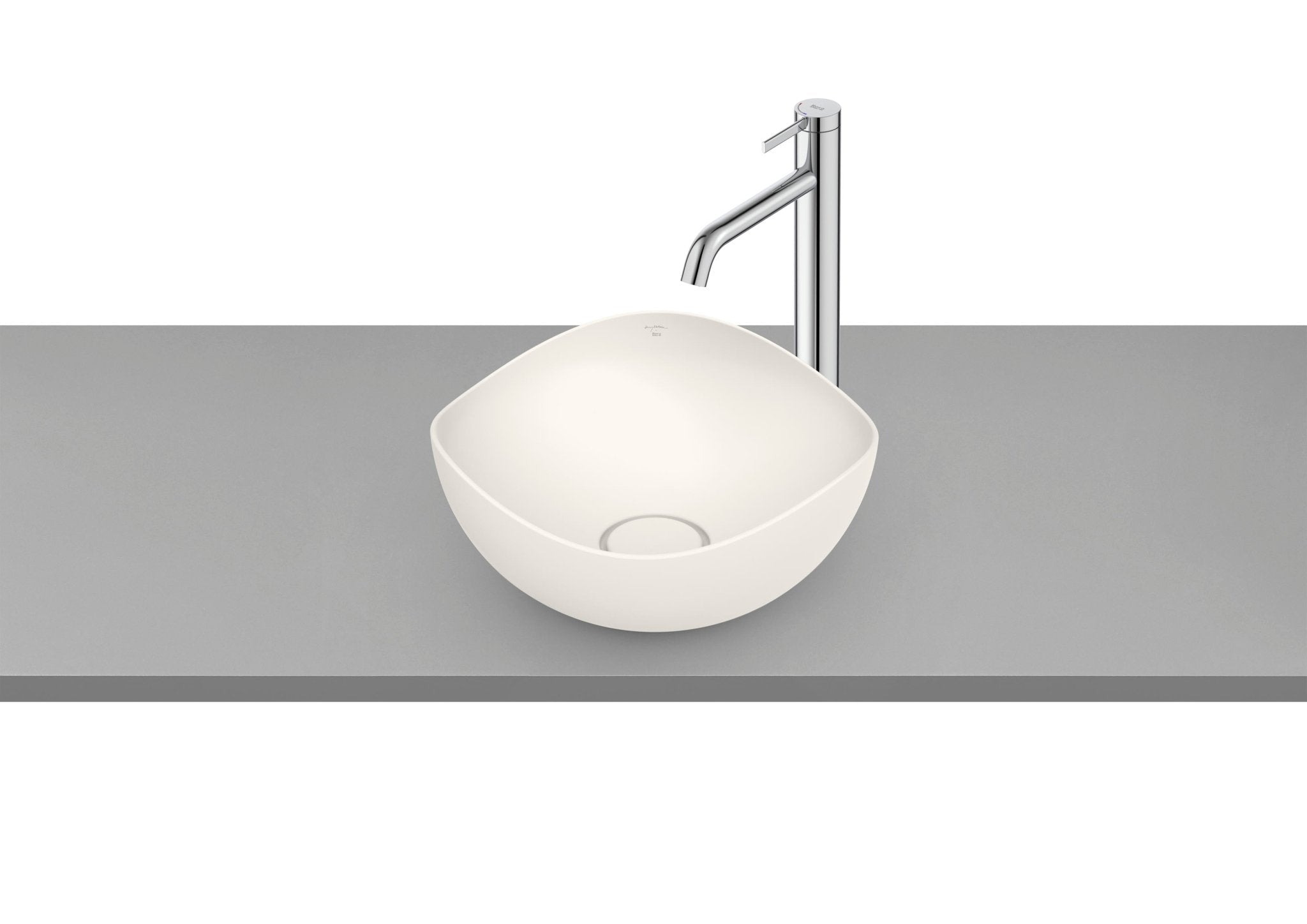Roca - Lavabo Ohtake de Fineceramic® de sobre encimera - BricoandPool