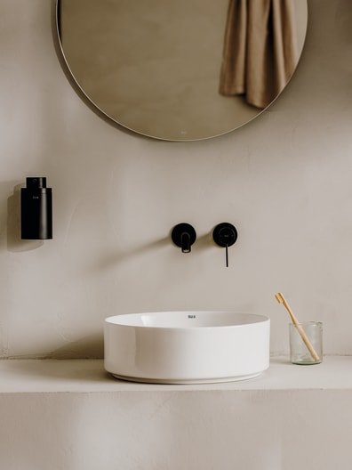 Roca - Lavabo Ona de Fineceramic® de sobre encimera - BricoandPool