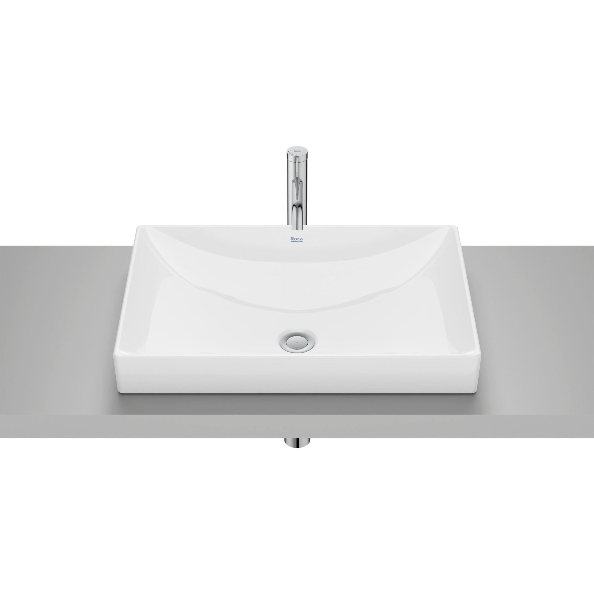 Roca - Lavabo Ona de Fineceramic® de sobre encimera - BricoandPool