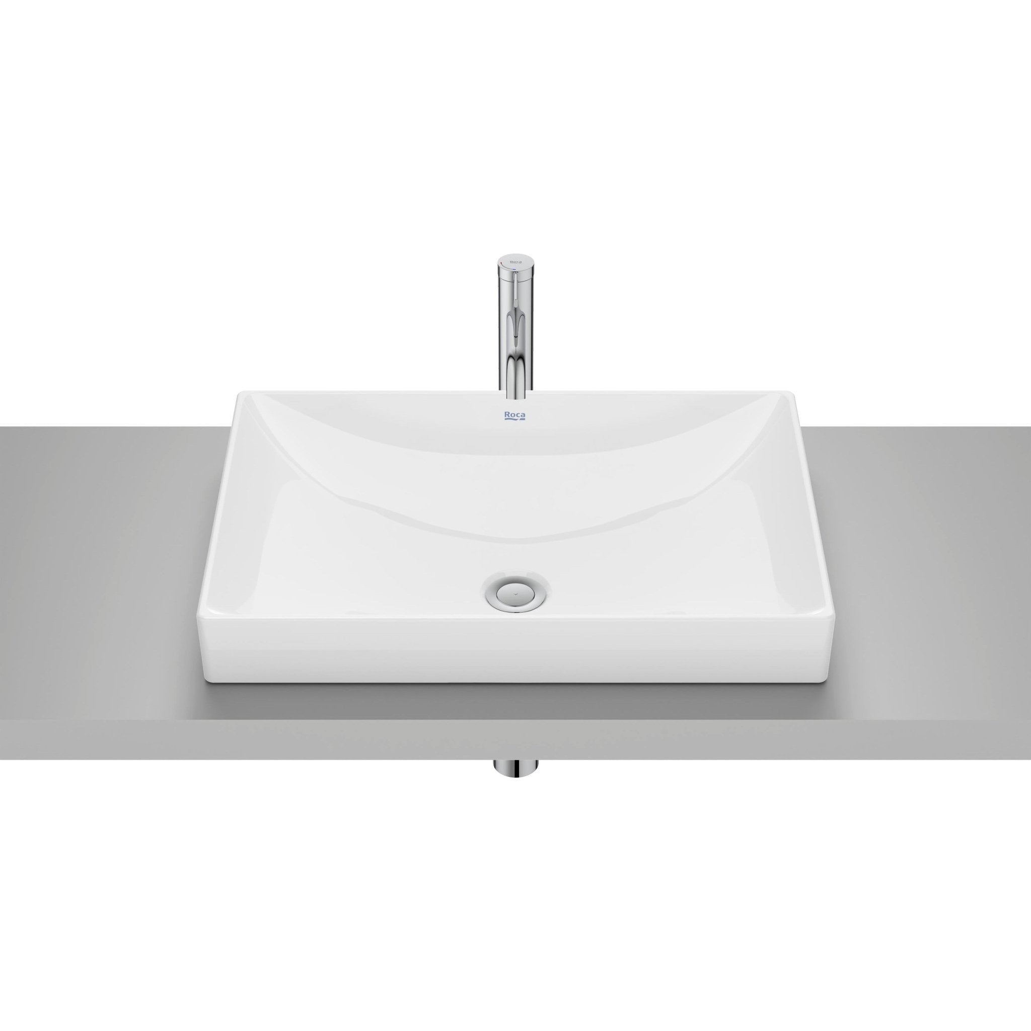 Roca - Lavabo Ona de Fineceramic® de sobre encimera - BricoandPool