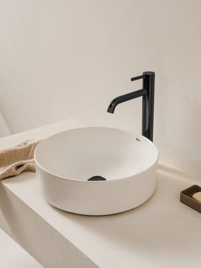 Roca - Lavabo Ona de Fineceramic® de sobre encimera - BricoandPool