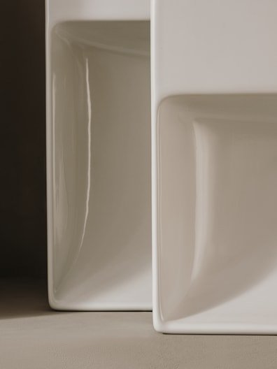 Roca - Lavabo Ona de Fineceramic® mural - BricoandPool