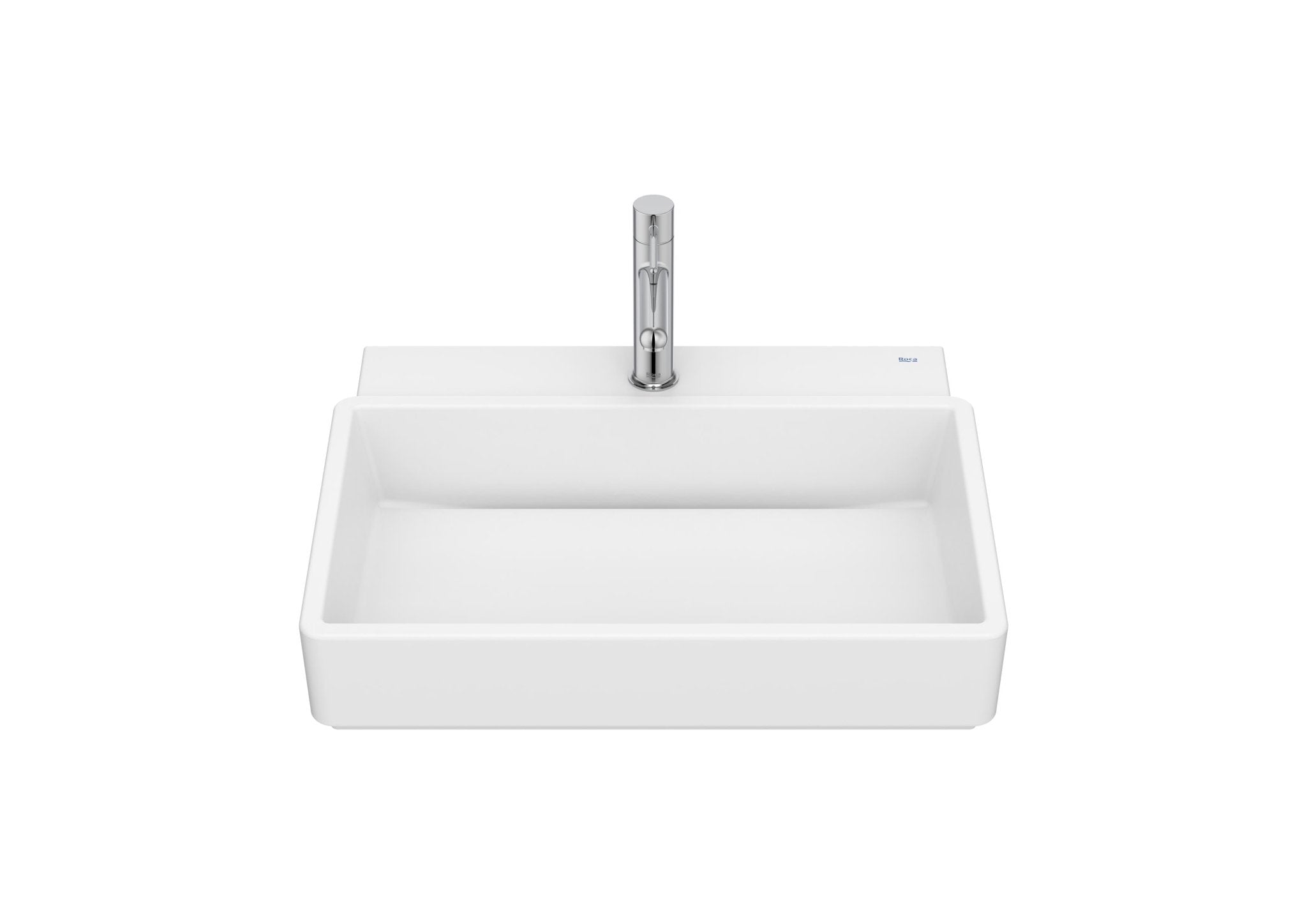 Roca - Lavabo Tura mural con un orificio para grifería - BricoandPool