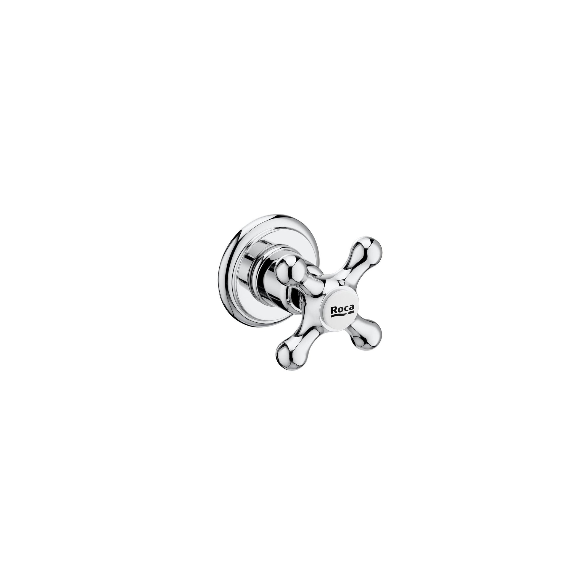 Roca - Llave de paso recto de 1/2" A5A154BC00 - BricoandPool