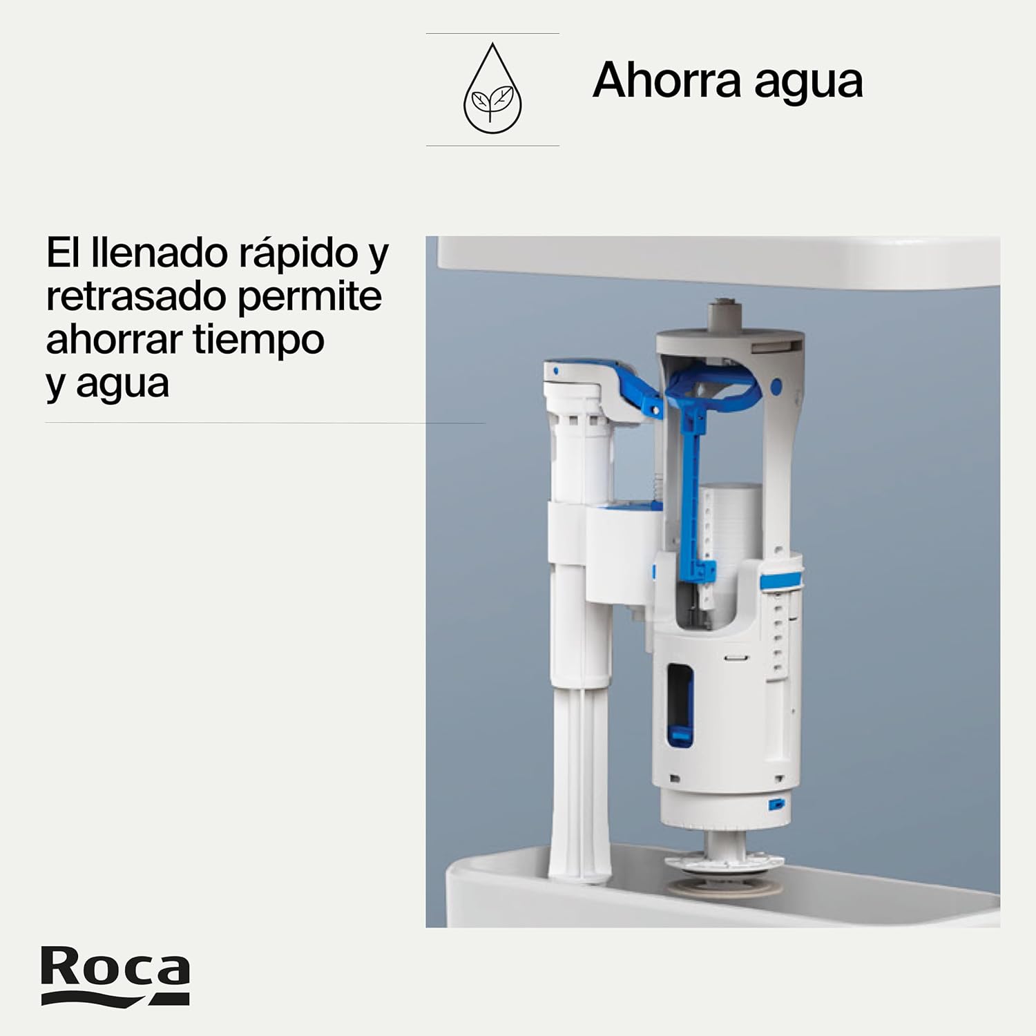Roca - Mecanismo de alimentación inferior (A822504400) - BricoandPool