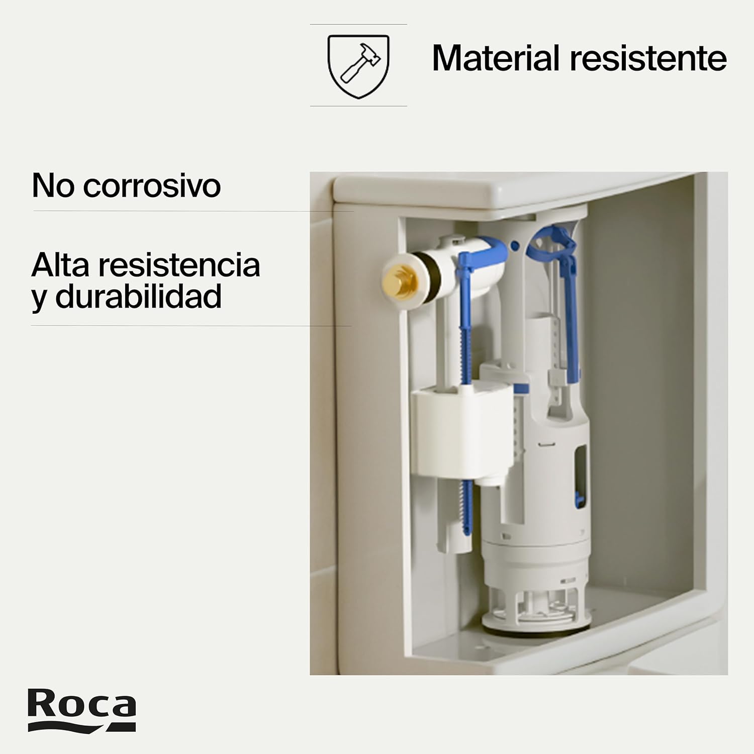 Roca - Mecanismo de alimentación lateral compacto A822504300 - BricoandPool