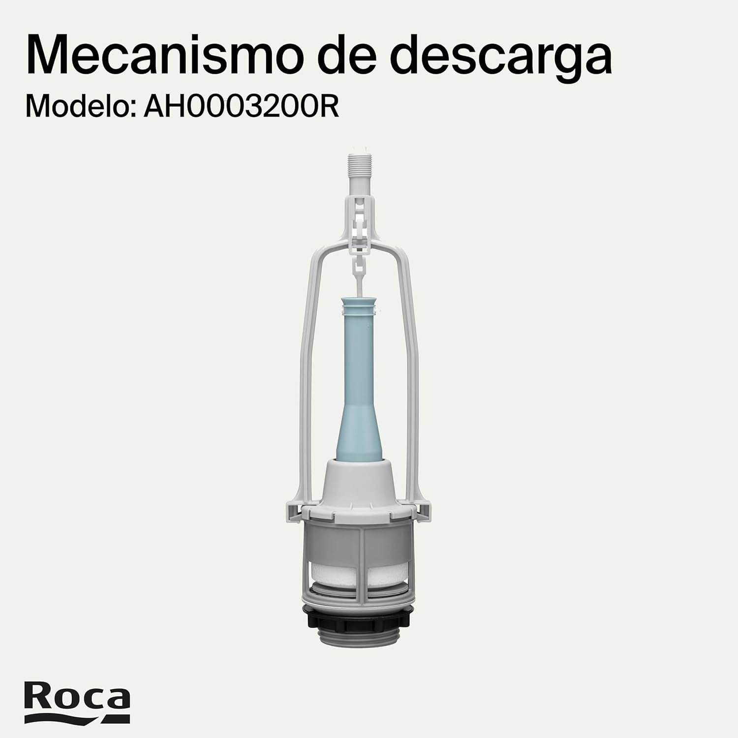 Roca - Mecanismo de descarga simple (AH0003200R) - BricoandPool