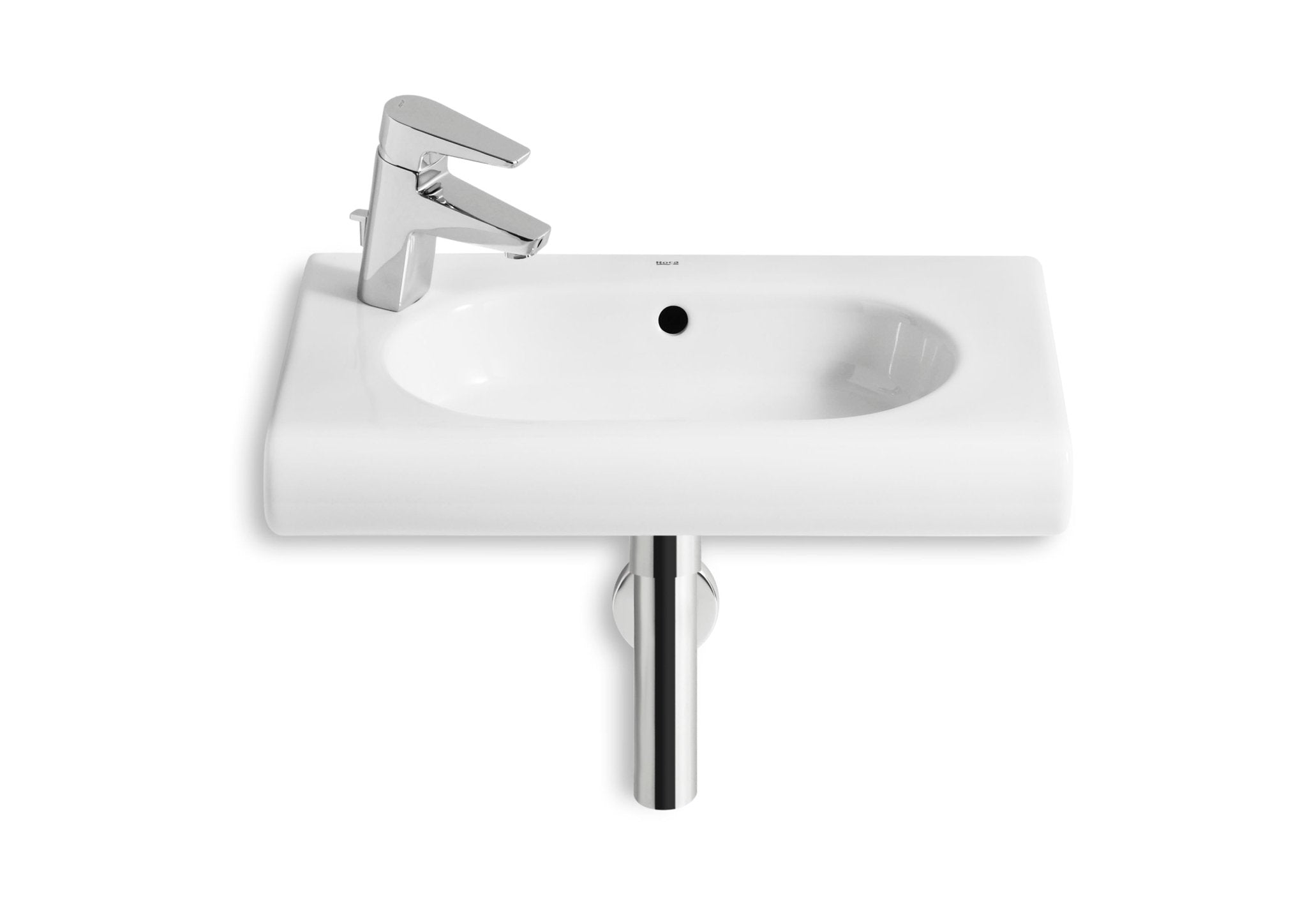 Roca - Meridian semipedestal para lavabo compacto - BricoandPool