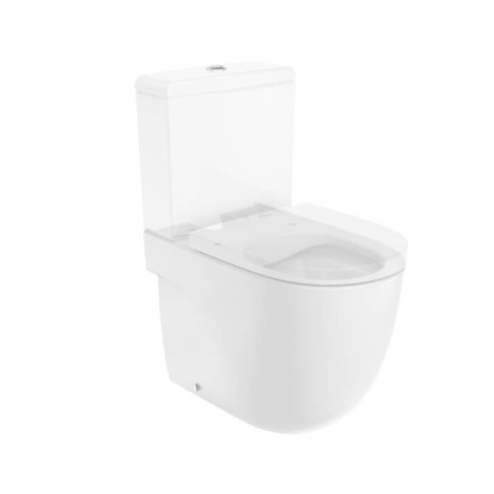 Roca - Meridian taza tanque bajo rimless - BricoandPool