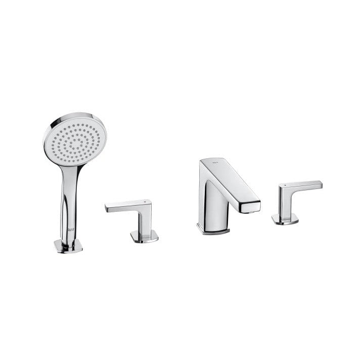 Roca - Mezclador bimando de repisa para baño - ducha L90 A5A0901C00 - BricoandPool