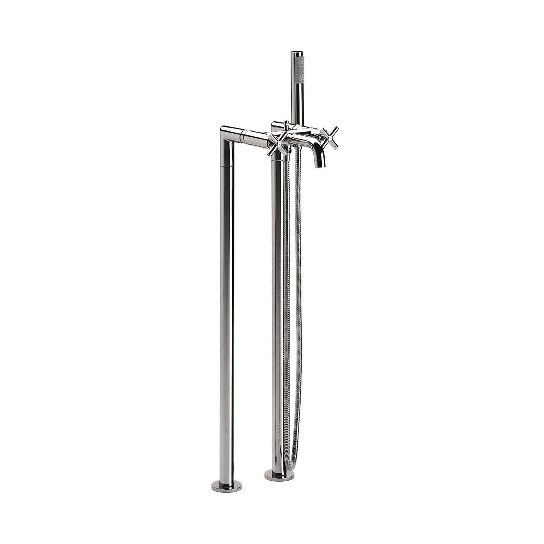 Roca - Mezclador bimando exterior con inversor automático con retención para baño - ducha Loft A5A2743C00 - BricoandPool