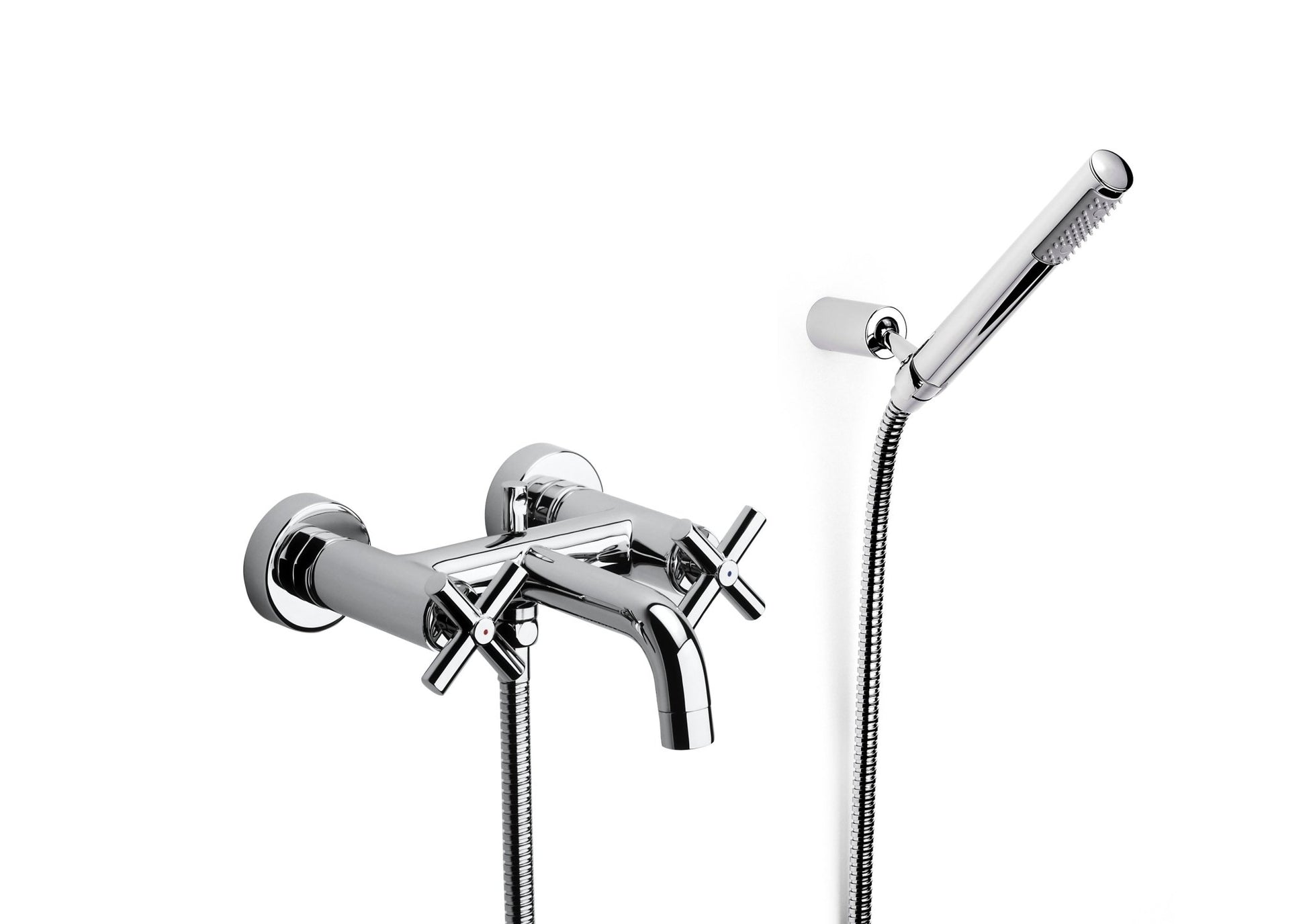 Roca - Mezclador bimando exterior para baño - ducha Loft A5A0143C00 - BricoandPool