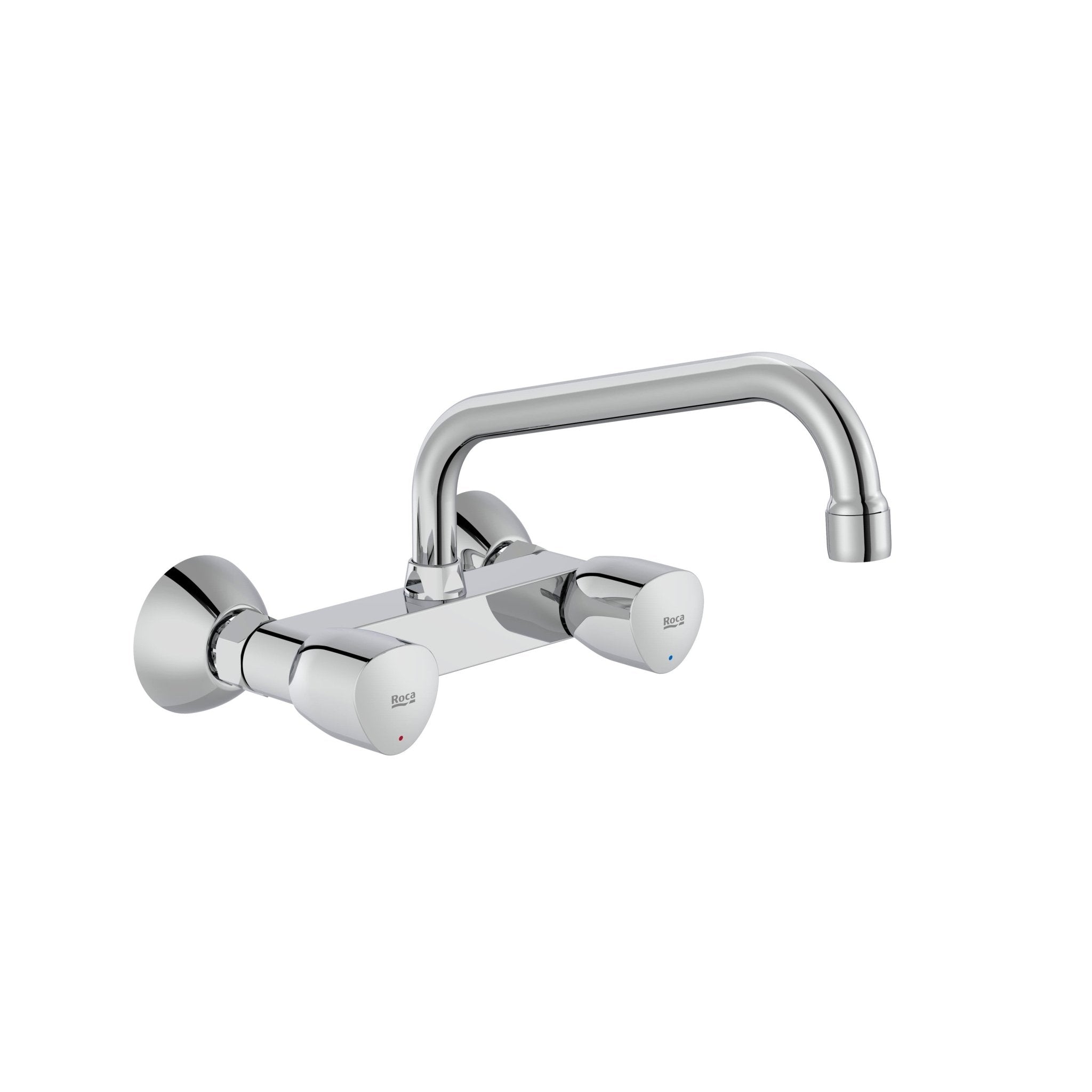 Roca - Mezclador bimando exterior para fregadero con caño superior giratorio Brava A5A748EC00 - BricoandPool