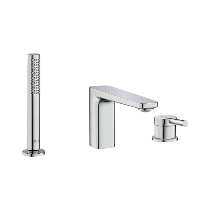 Roca - Mezclador monomando de repisa para baño - ducha Pals A5A986DC00 - BricoandPool