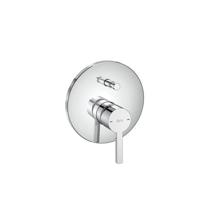 Roca - Mezclador monomando empotrable Naia A5A0B96C00 - BricoandPool