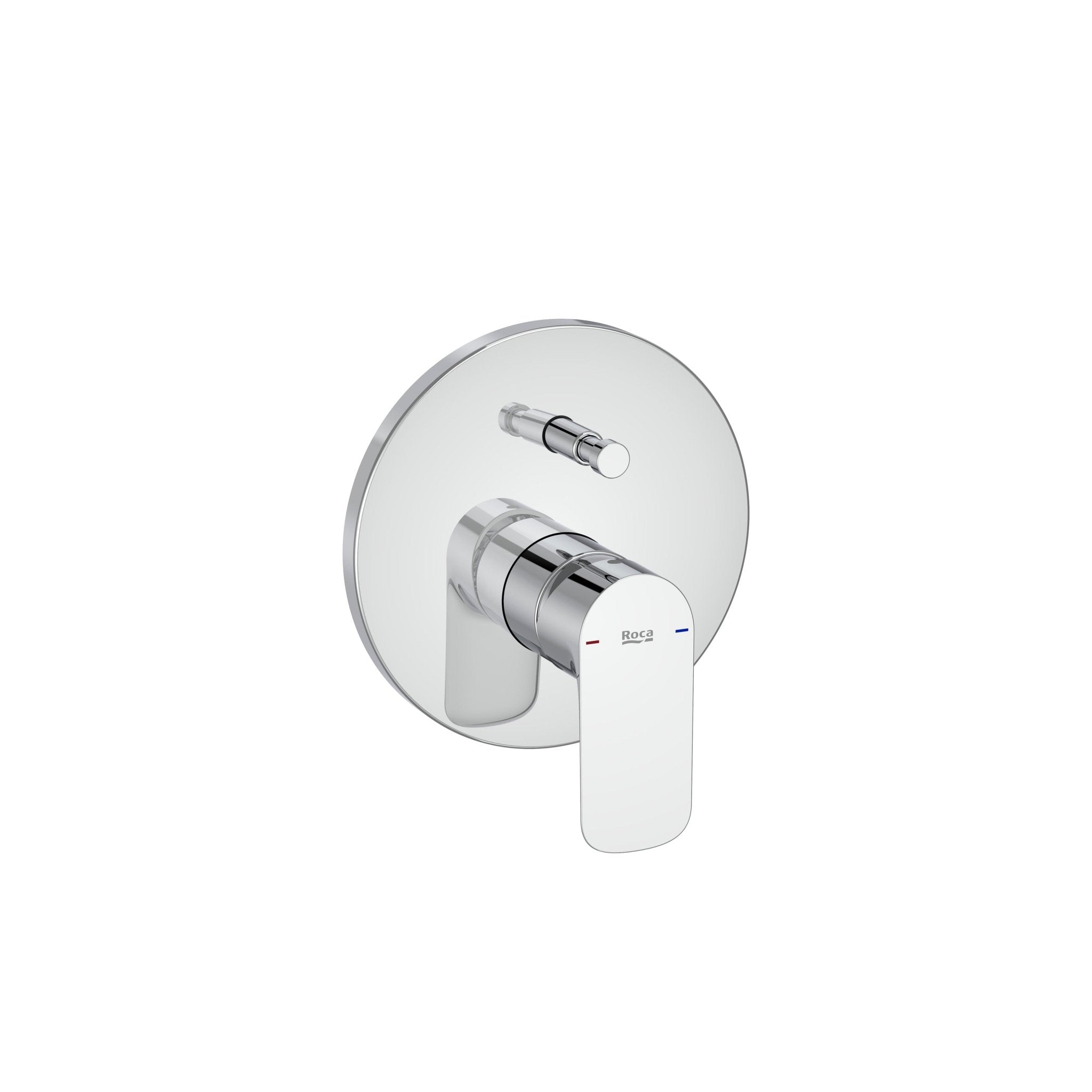Roca - Mezclador monomando empotrable para baño - ducha con inversor automático Cala Cromado A5A0B6EC00 - BricoandPool
