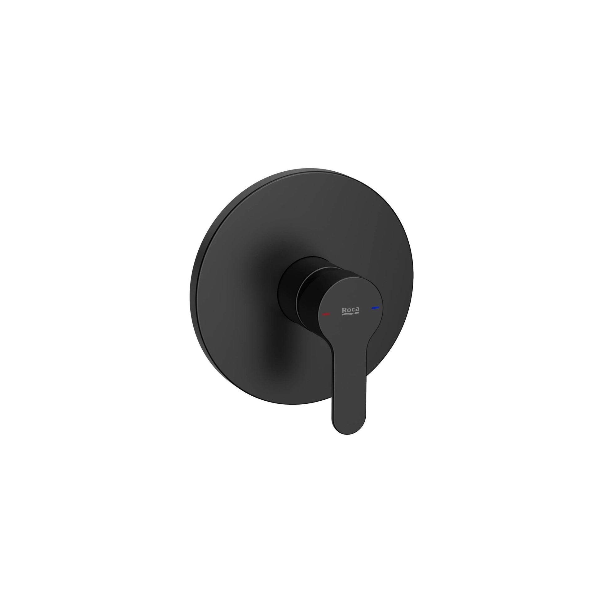 Roca - Mezclador monomando empotrable para baño o ducha L20 Negro Mate A5A2A09NB0 - BricoandPool