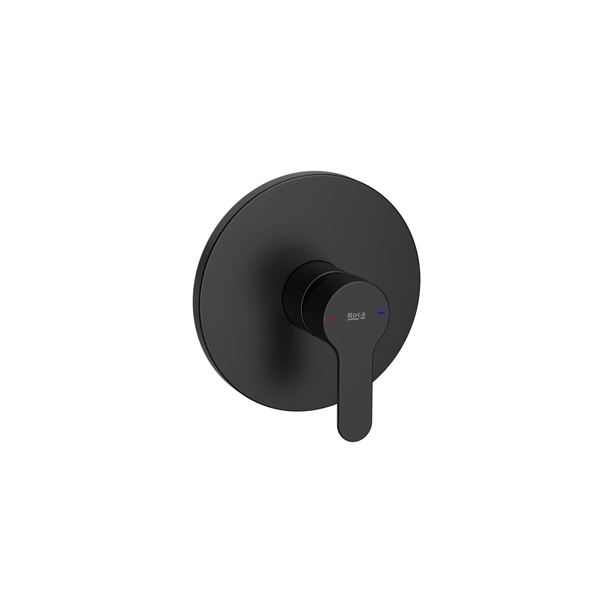 Roca - Mezclador monomando empotrable para baño o ducha L20 Negro Mate A5A2A09NB0 - BricoandPool