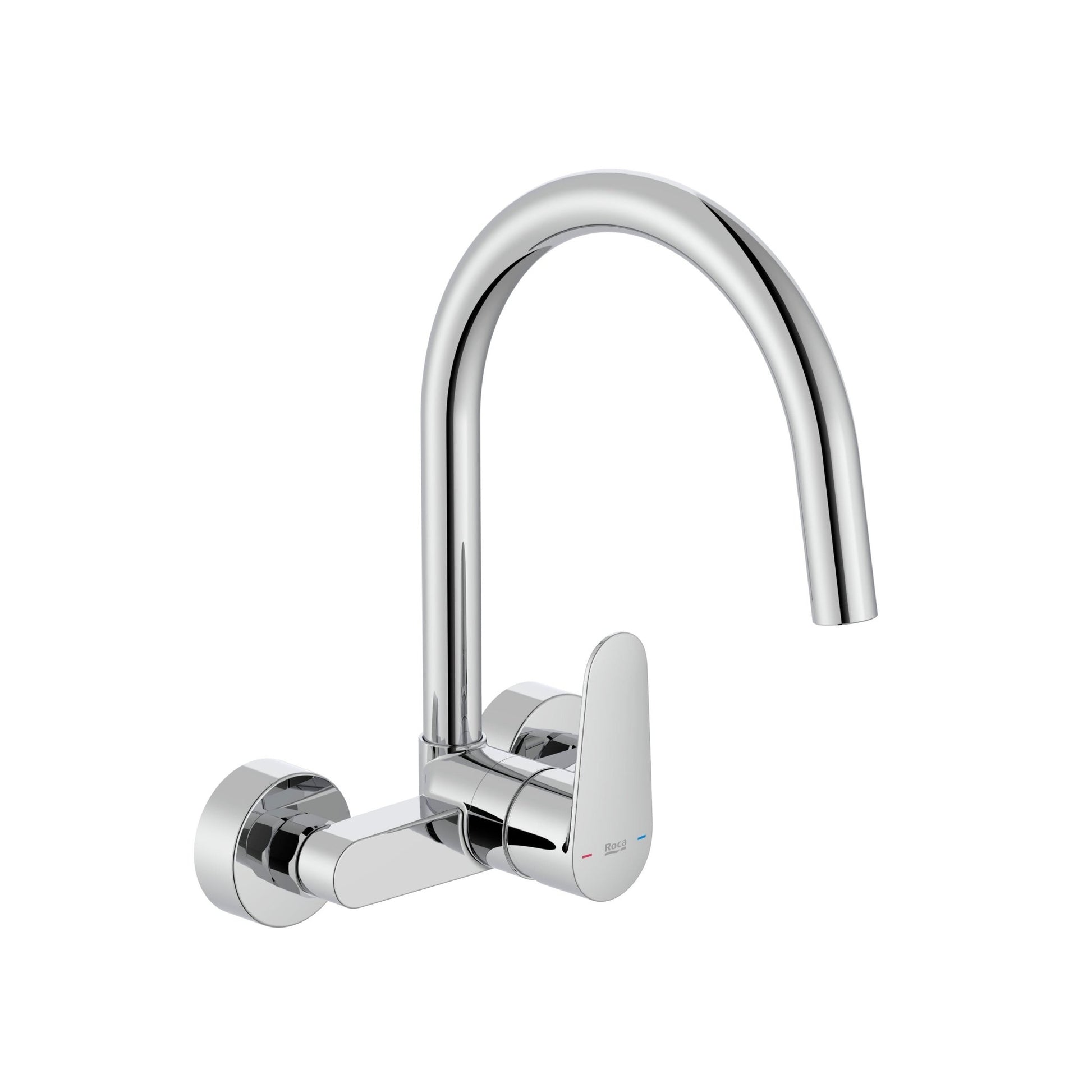 Roca - Mezclador monomando exterior para cocina con caño giratorio Victoria Plus A5A764FC00 - BricoandPool