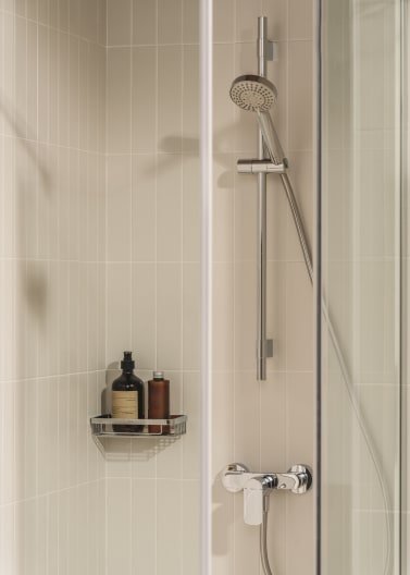 Roca - Mezclador monomando exterior para ducha Cala A5A216EC00 - BricoandPool