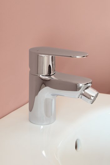 Roca -  Mezclador monomando para bidé con desagüe automático Victoria Plus A5A604FC00 - BricoandPool