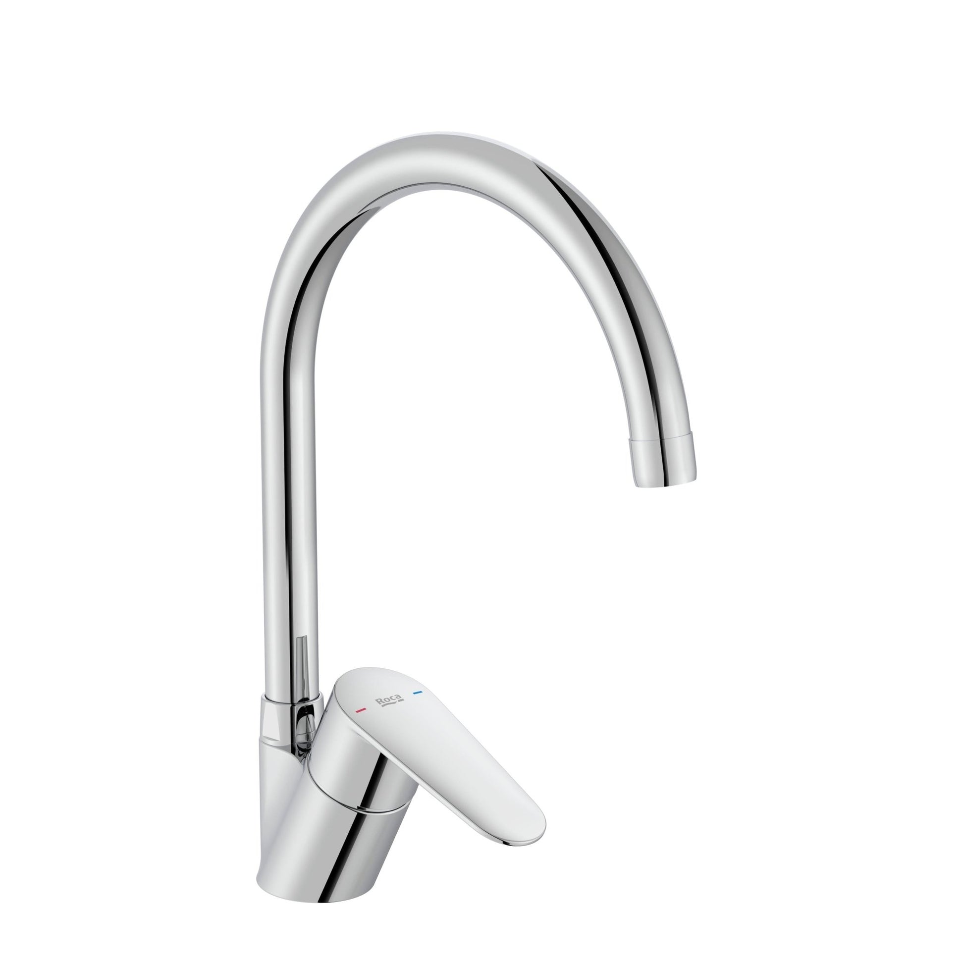 Roca - Mezclador monomando para cocina con caño giratorio Victoria Plus A5A8E4FC00 - BricoandPool