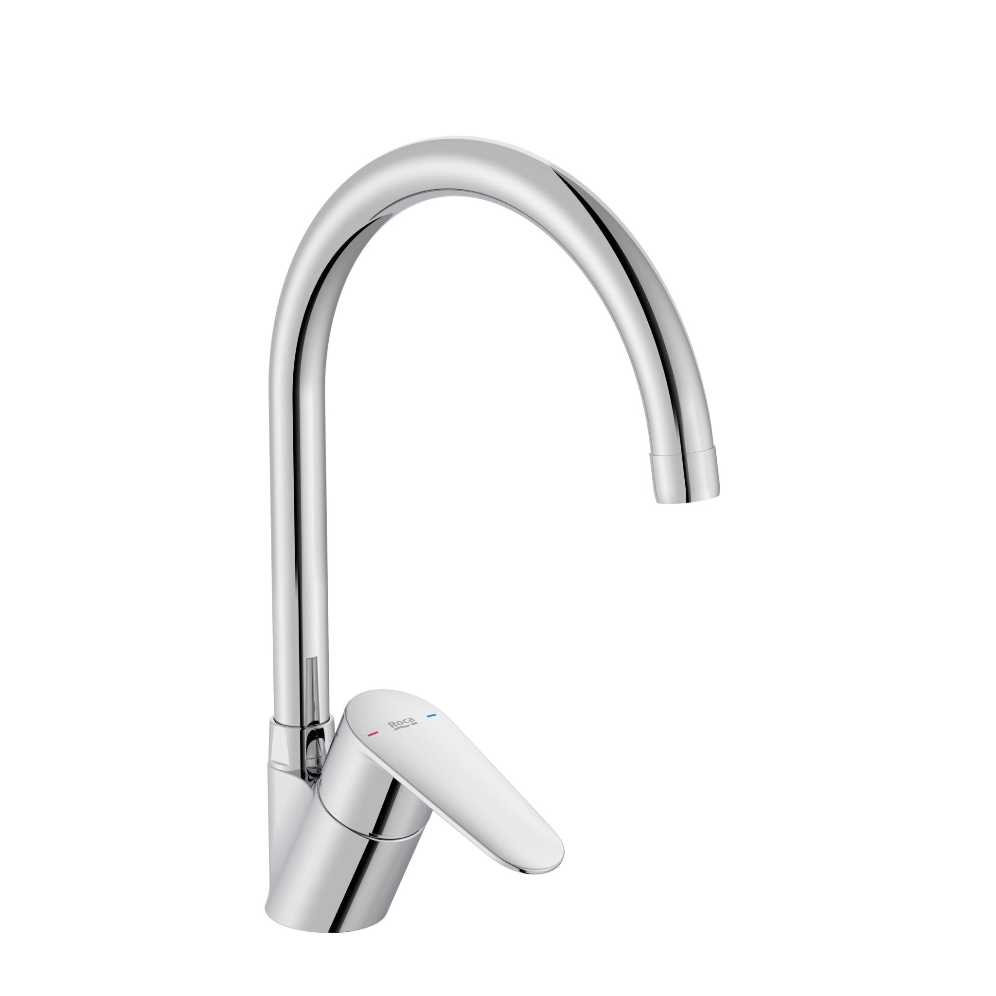 Roca - Mezclador monomando para cocina con caño giratorio Victoria Plus A5A8E4FC00 - BricoandPool