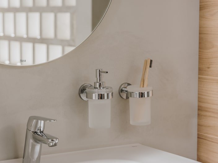 Roca - Mezclador monomando para lavabo con cuerpo liso Alfa A5A3L25C00 - BricoandPool