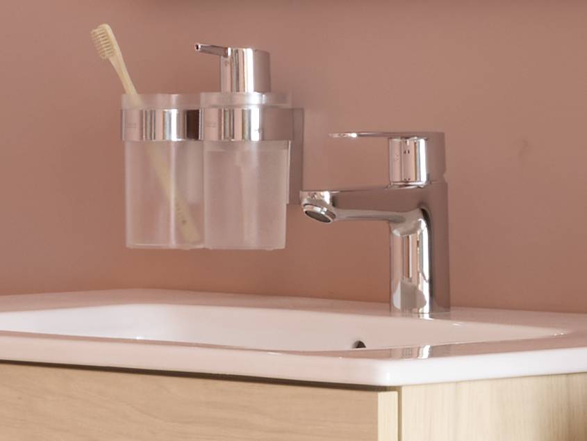 Roca - Mezclador monomando para lavabo con cuerpo liso Victoria Plus A5A324FC00 - BricoandPool