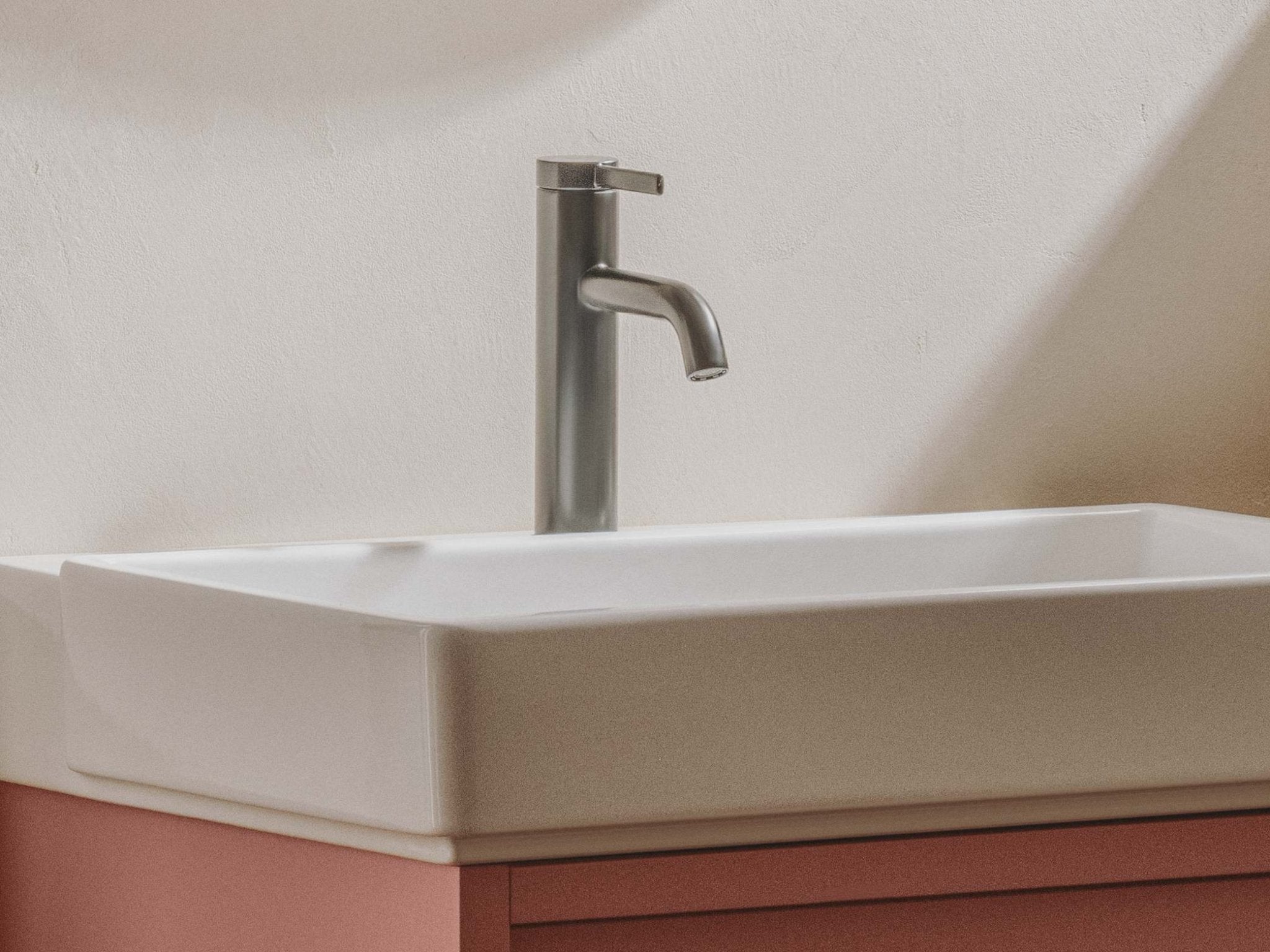 Roca - Mezclador monomando para lavabo con desagüe click - clack y cuerpo liso Ona, Cromado A5A3A9EC00 - BricoandPool