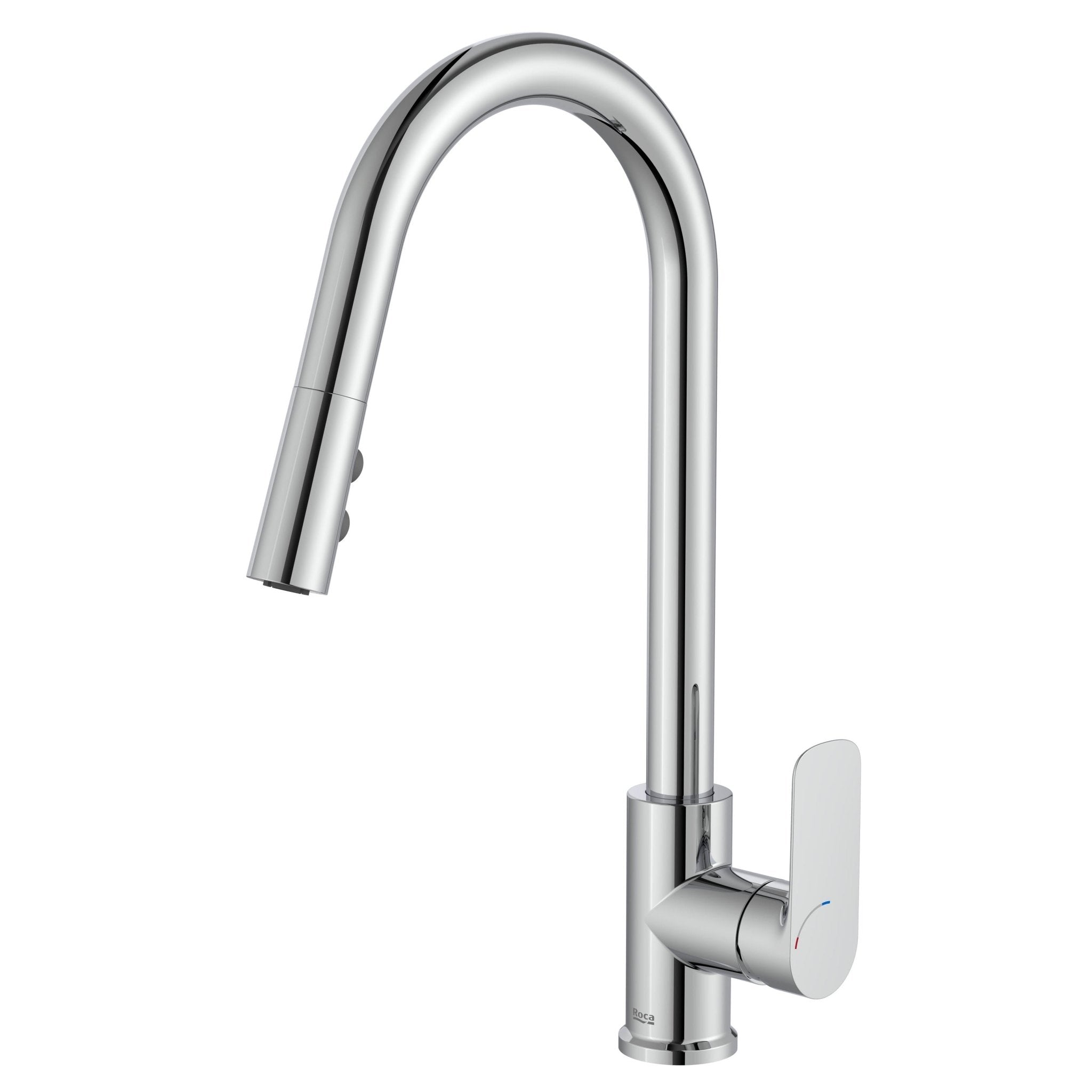 Roca - Mezclador para cocina con caño giratorio Cala Cromado A5A816EC00 - BricoandPool