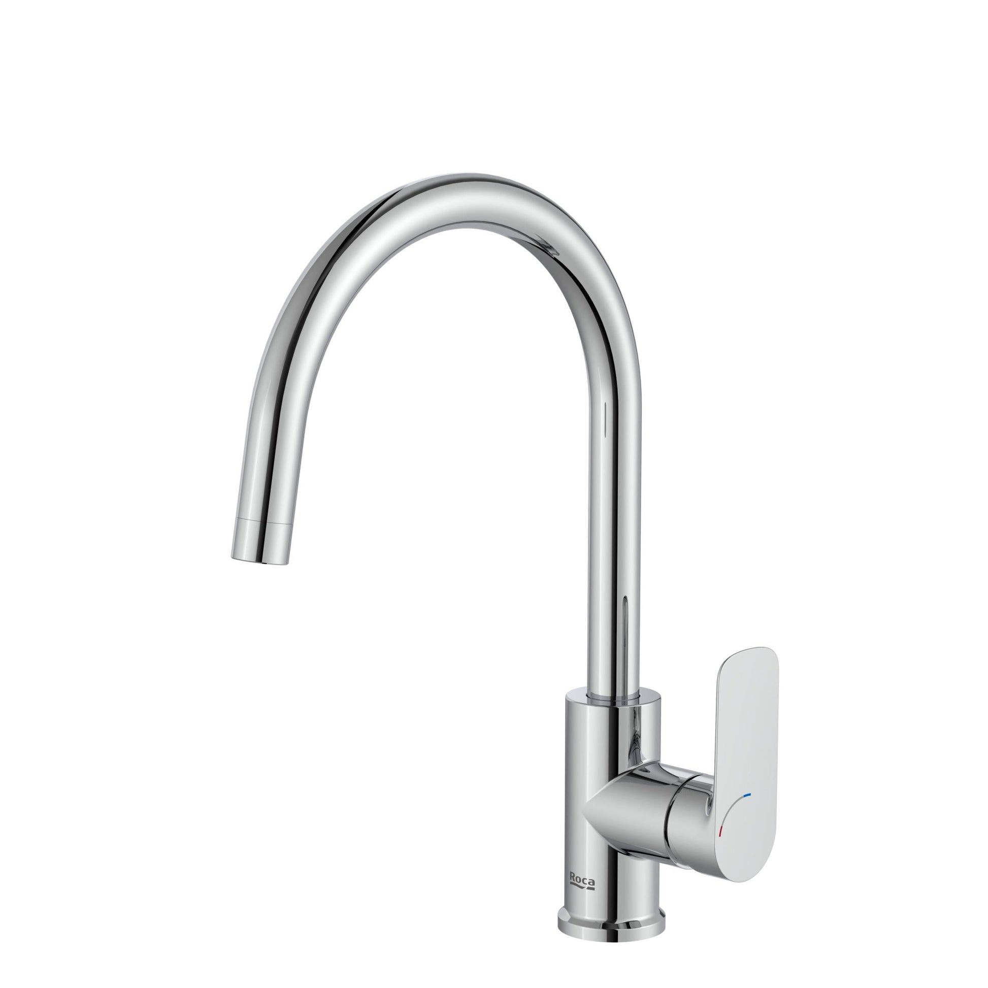Roca - Mezclador para cocina con caño giratorio Cala Cromado A5A846EC00 - BricoandPool