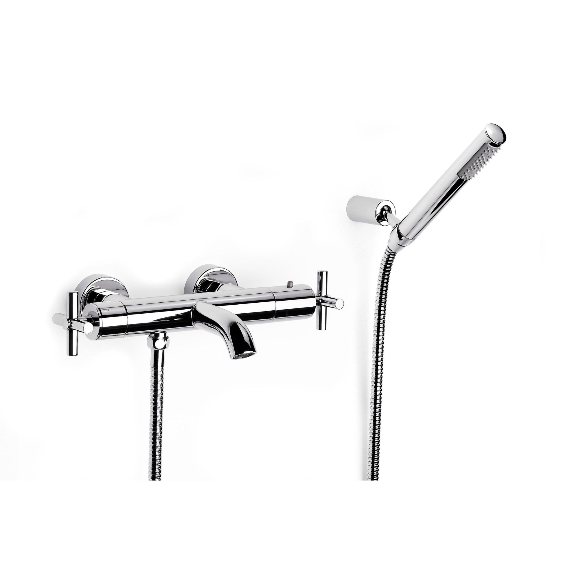 Roca - Mezclador termostático exterior para baño - ducha con desviador - regulador de caudal Loft A5A1143C00 - BricoandPool