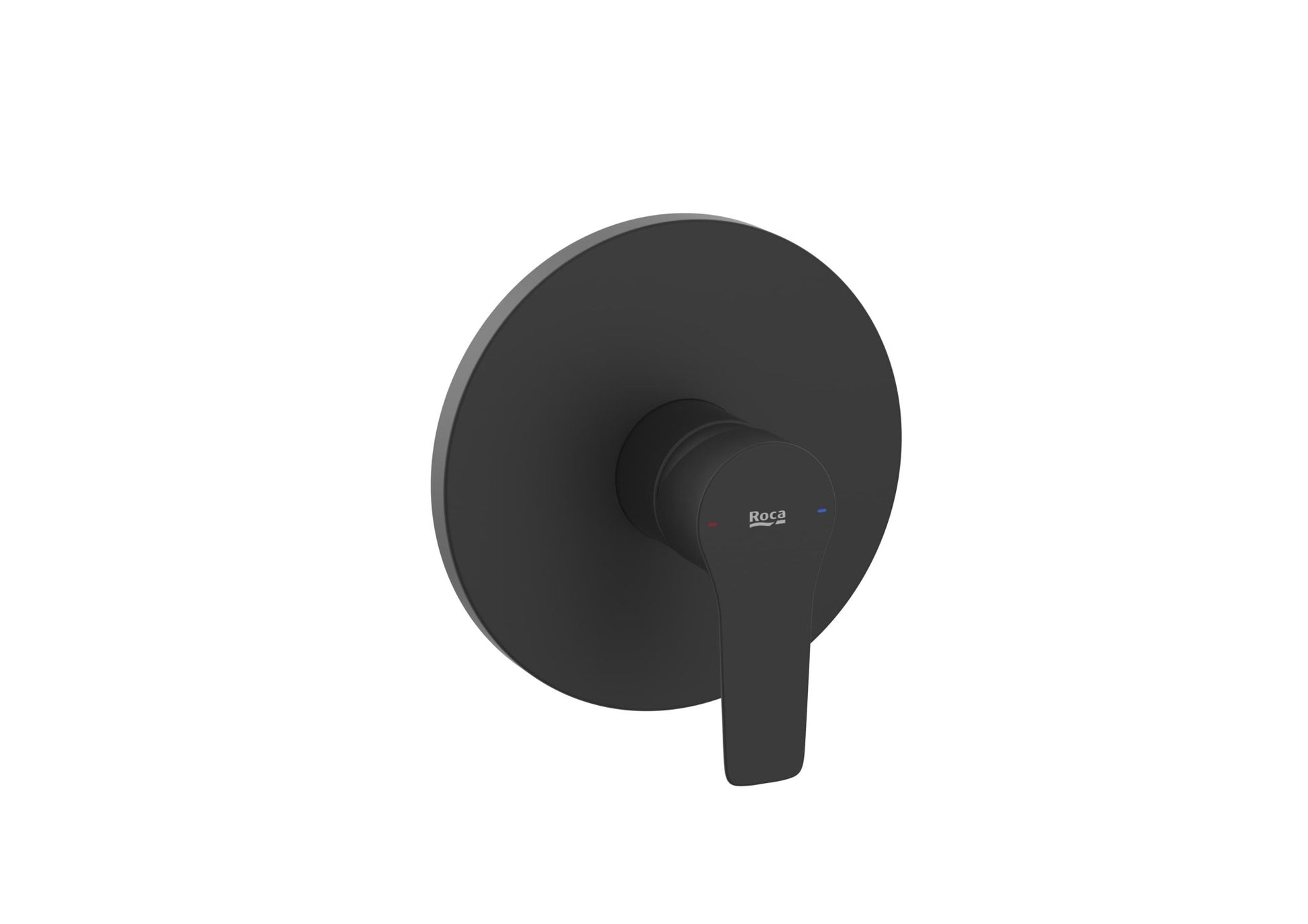 Roca - Monodin grifería empotrable para ducha (1 vía), incluye cuerpo empotrable, negro mate A5A228GNB0. - BricoandPool