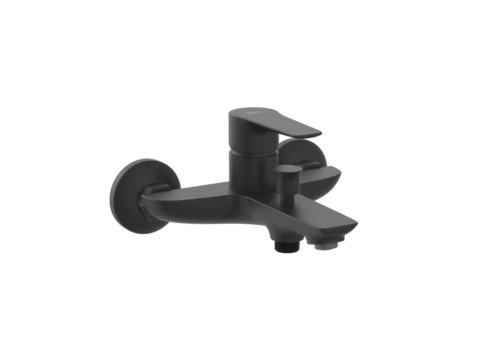 Roca - Monodin grifería exterior para baño - ducha con inversor automático, negro mate A5A018GNB0. - BricoandPool