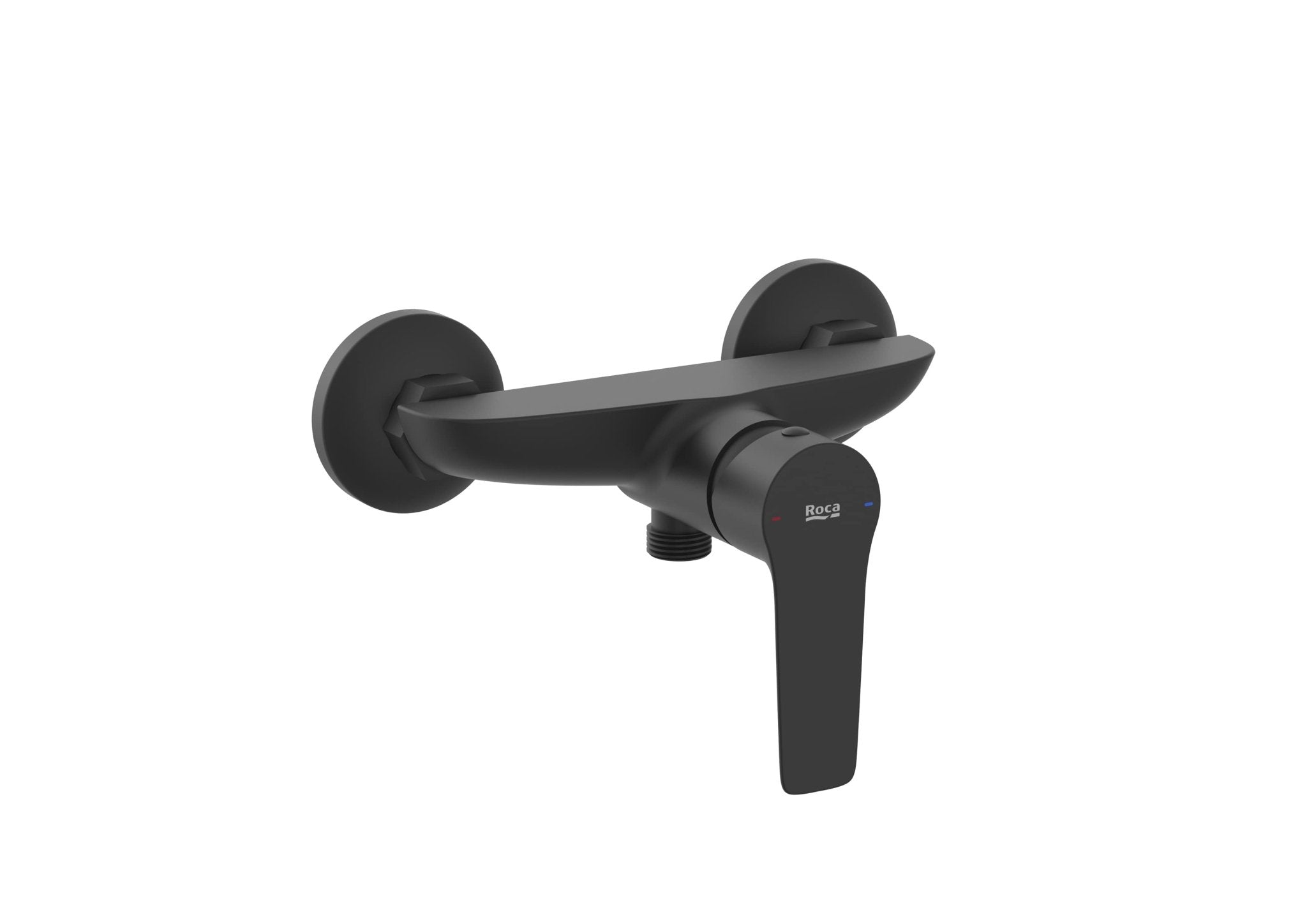 Roca - Monodin grifería exterior para ducha, negro mate A5A208GNB0. - BricoandPool