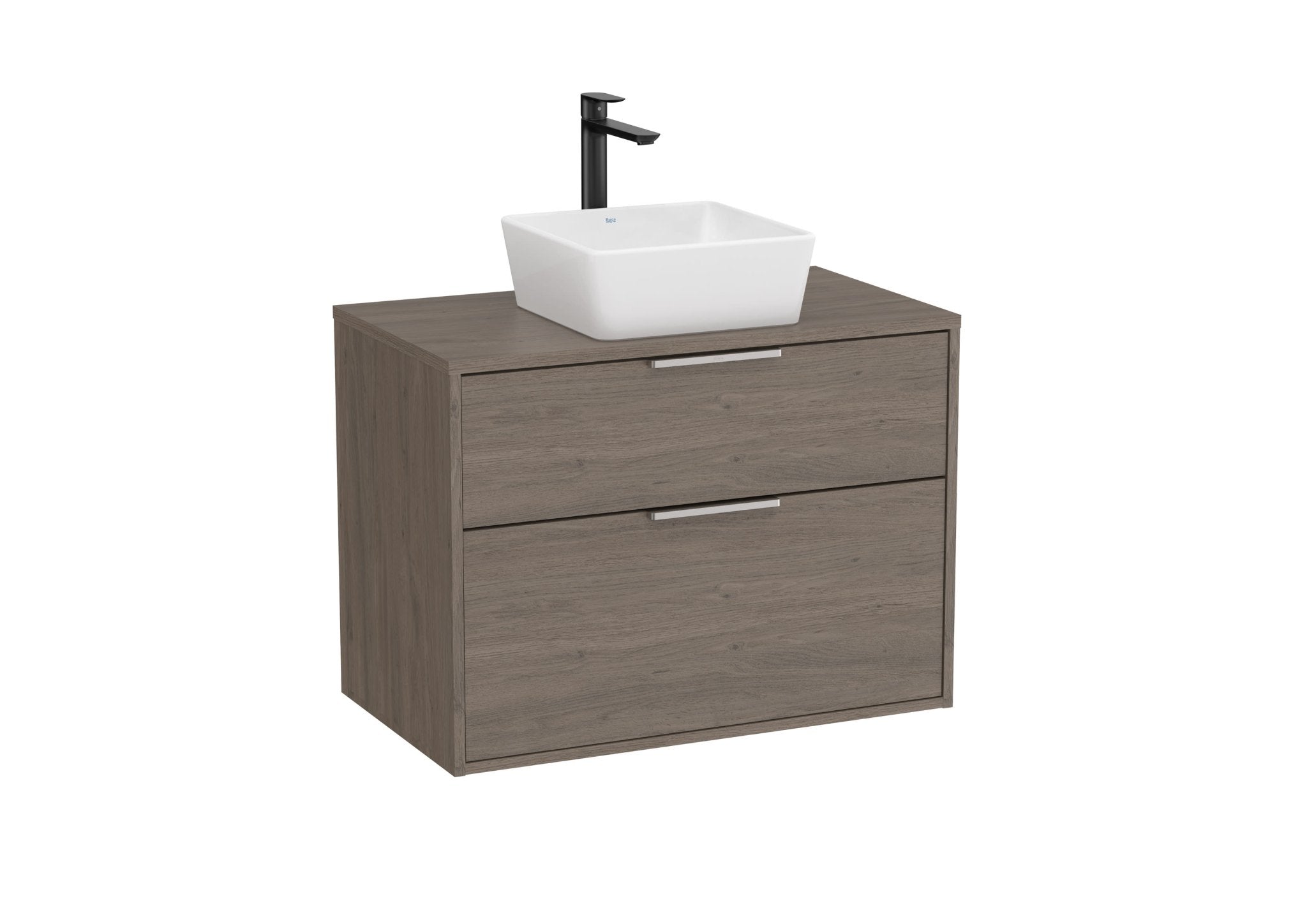 Roca - Mueble base Optica e dos cajones para lavabo de sobre encimera - BricoandPool